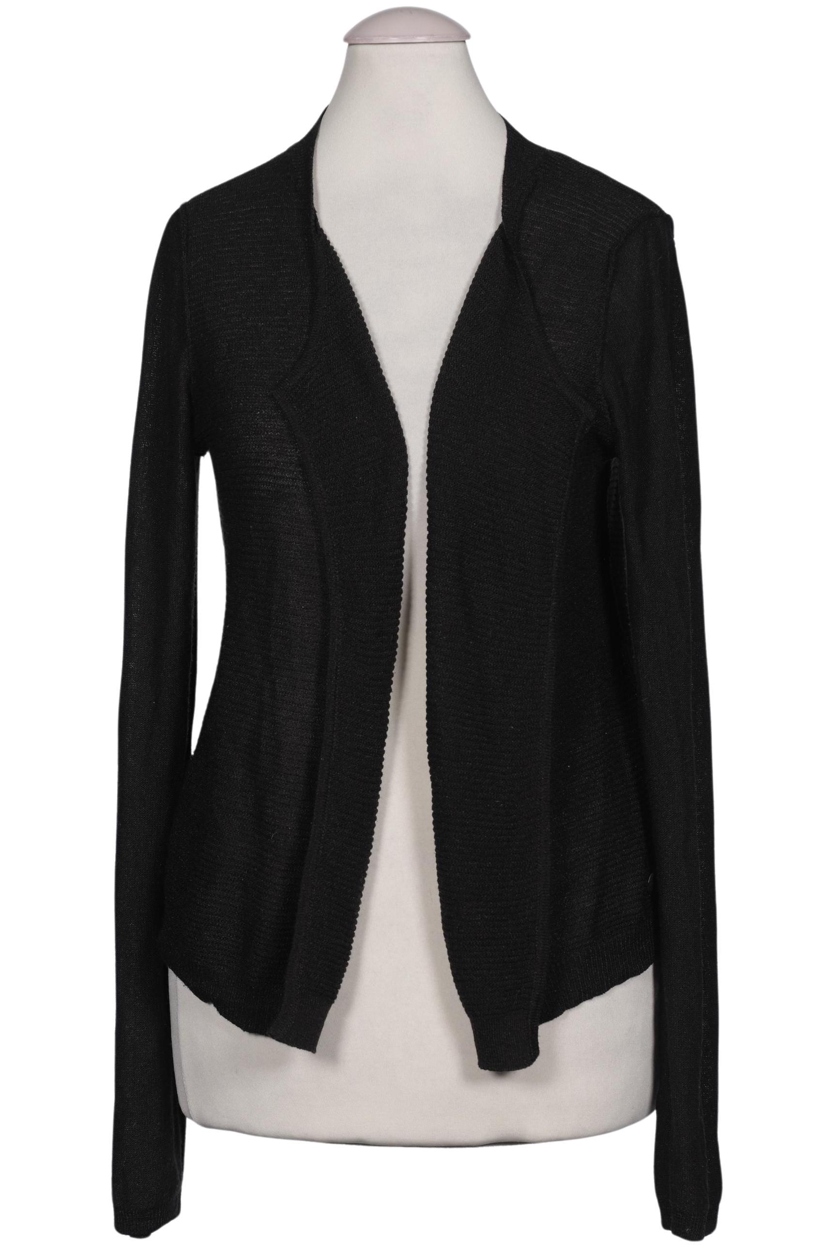 

s.Oliver Damen Strickjacke, schwarz, Gr. 36