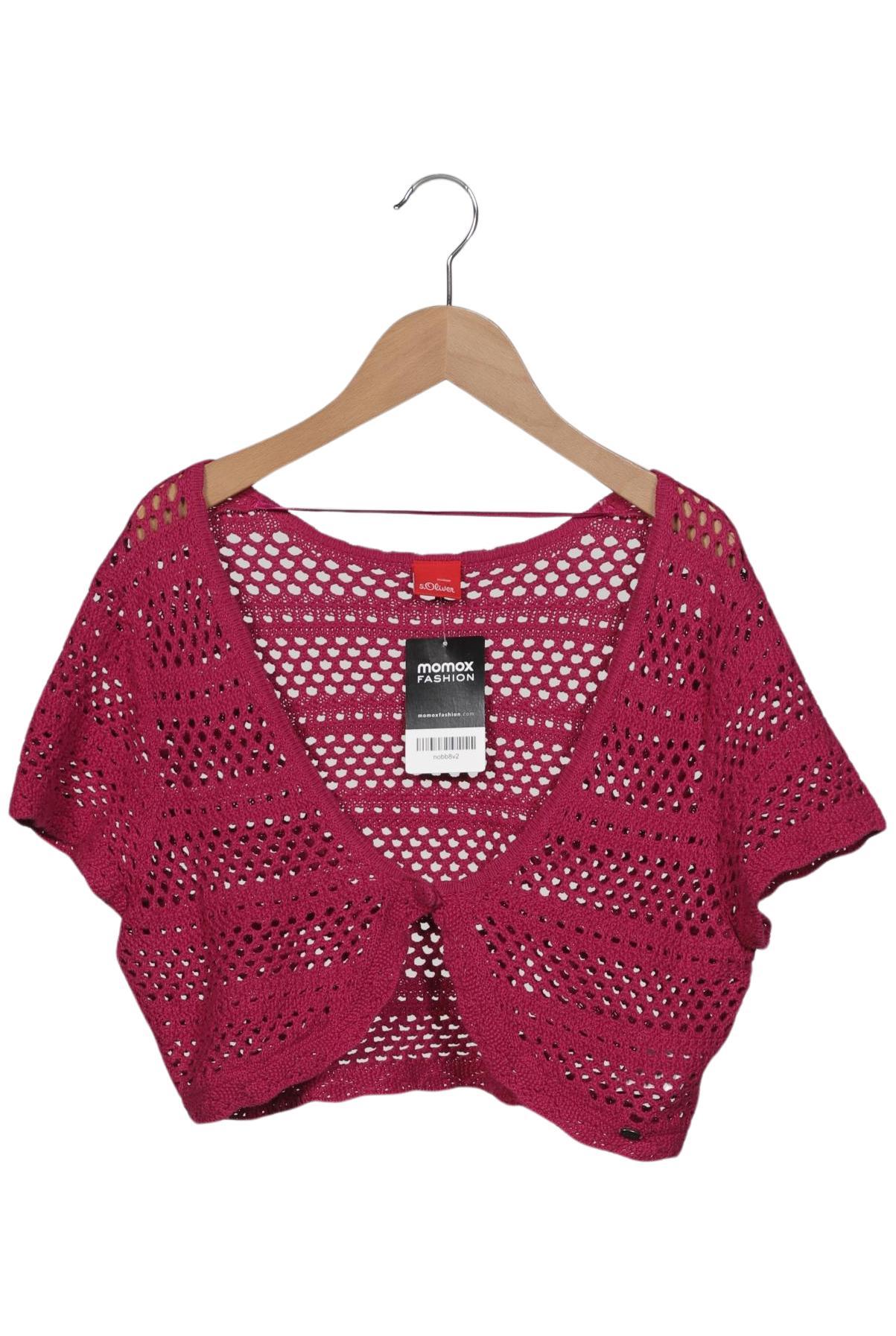 

s.Oliver Damen Strickjacke, pink, Gr. 38