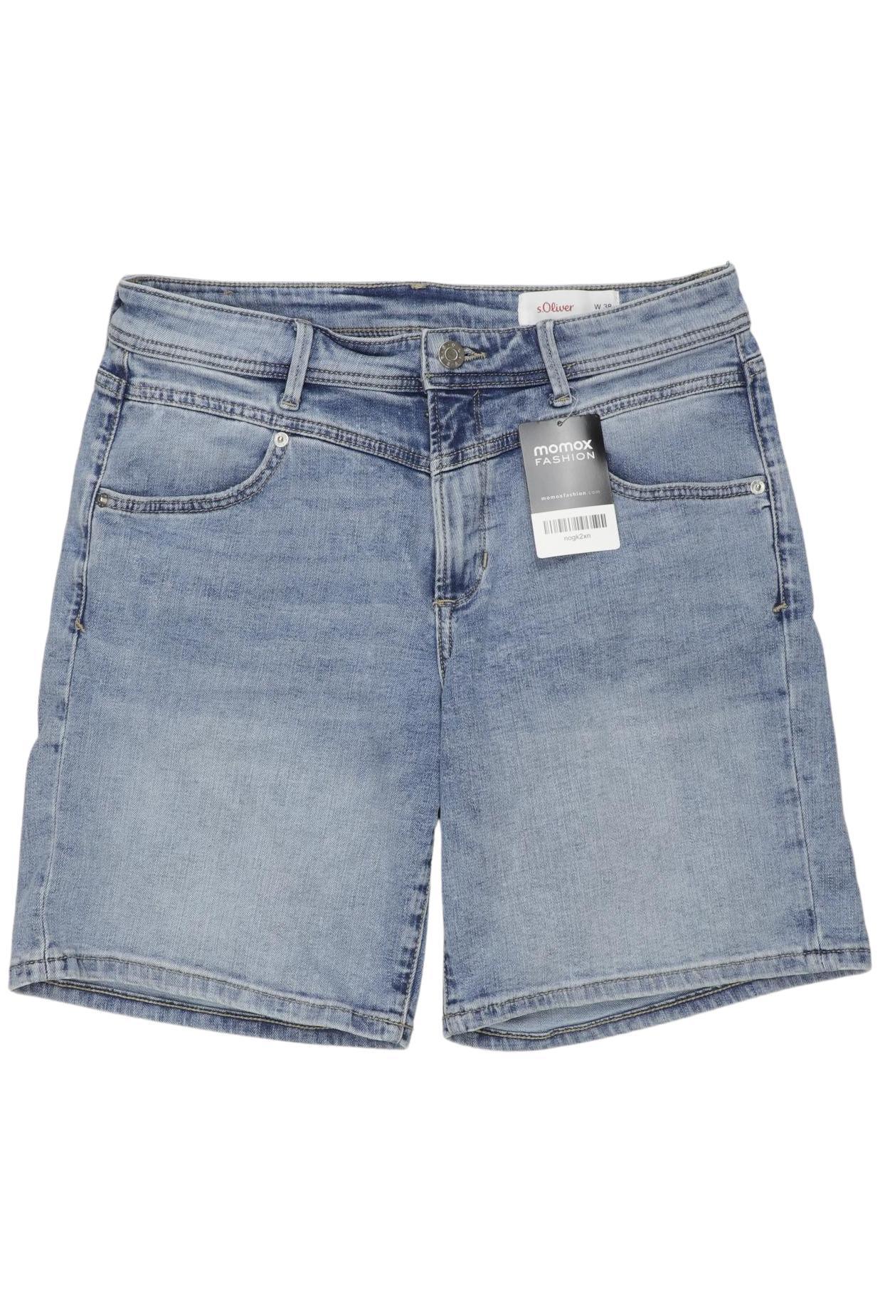 

s.Oliver Damen Shorts, blau, Gr. 38