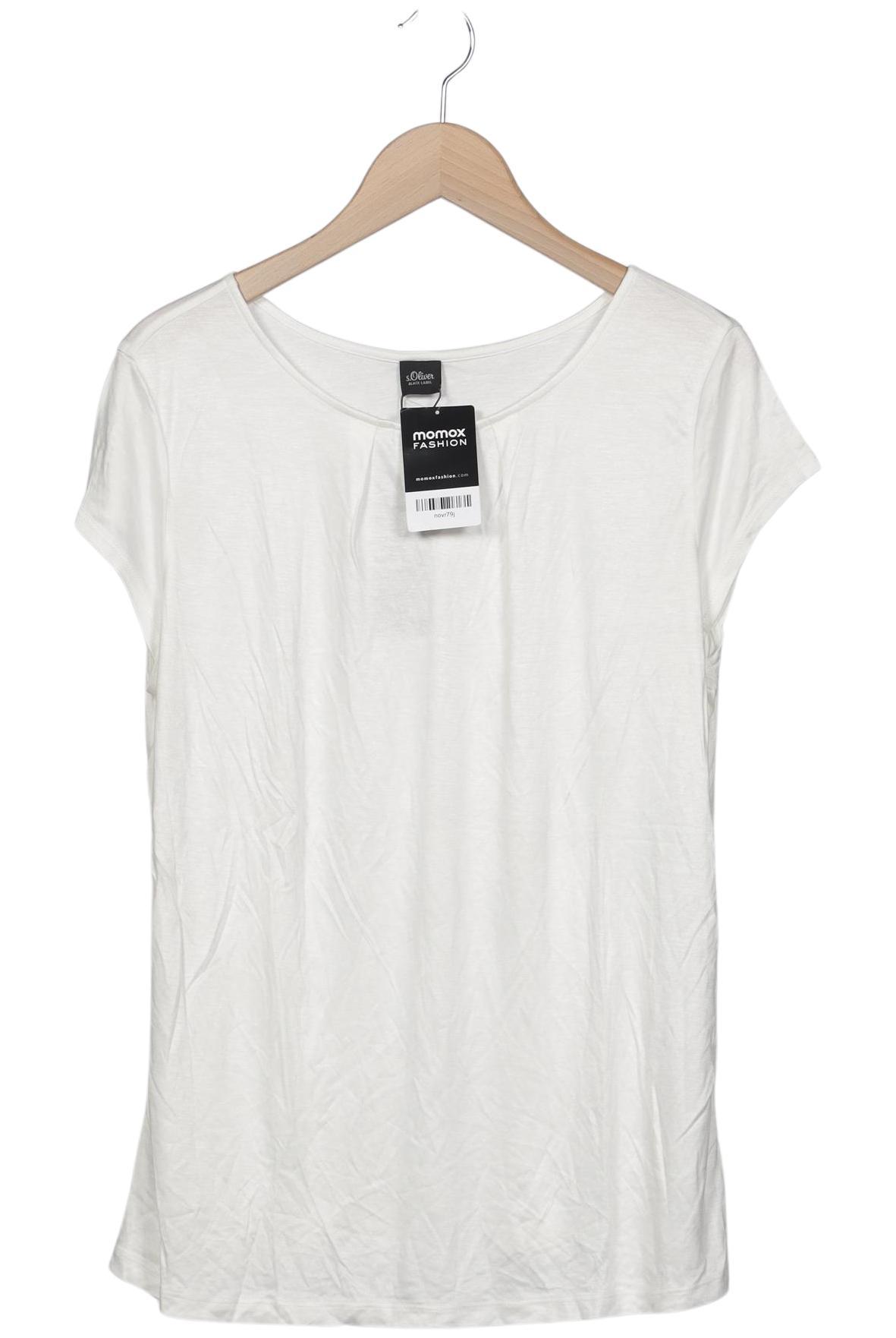 

s.Oliver Damen T-Shirt, weiß, Gr. 42