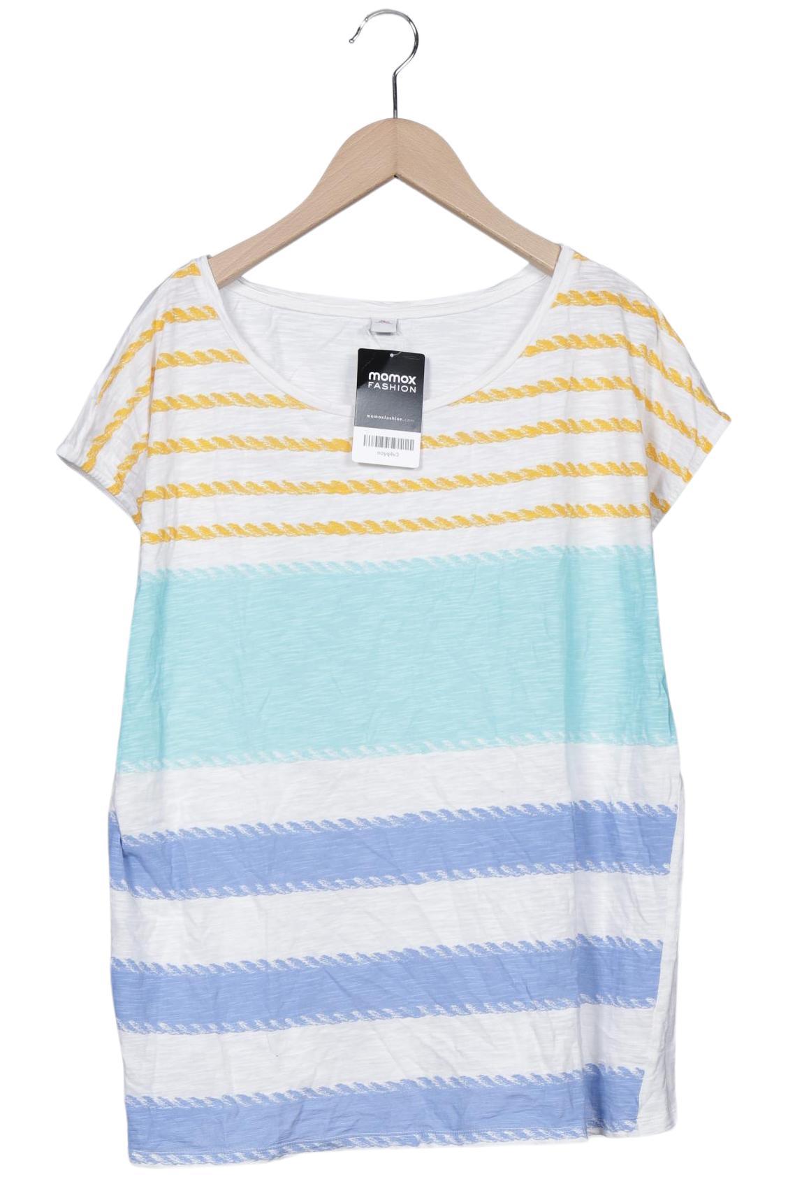 

s.Oliver Damen T-Shirt, weiß, Gr. 42