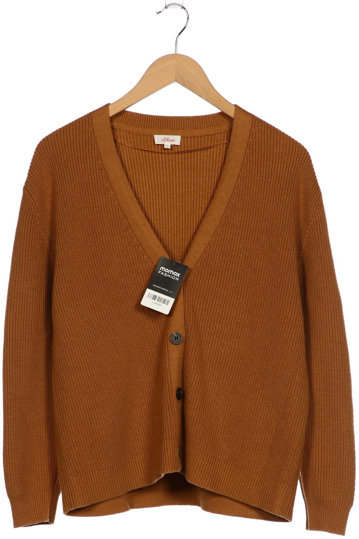 

s.Oliver Damen Strickjacke, braun, Gr. 40