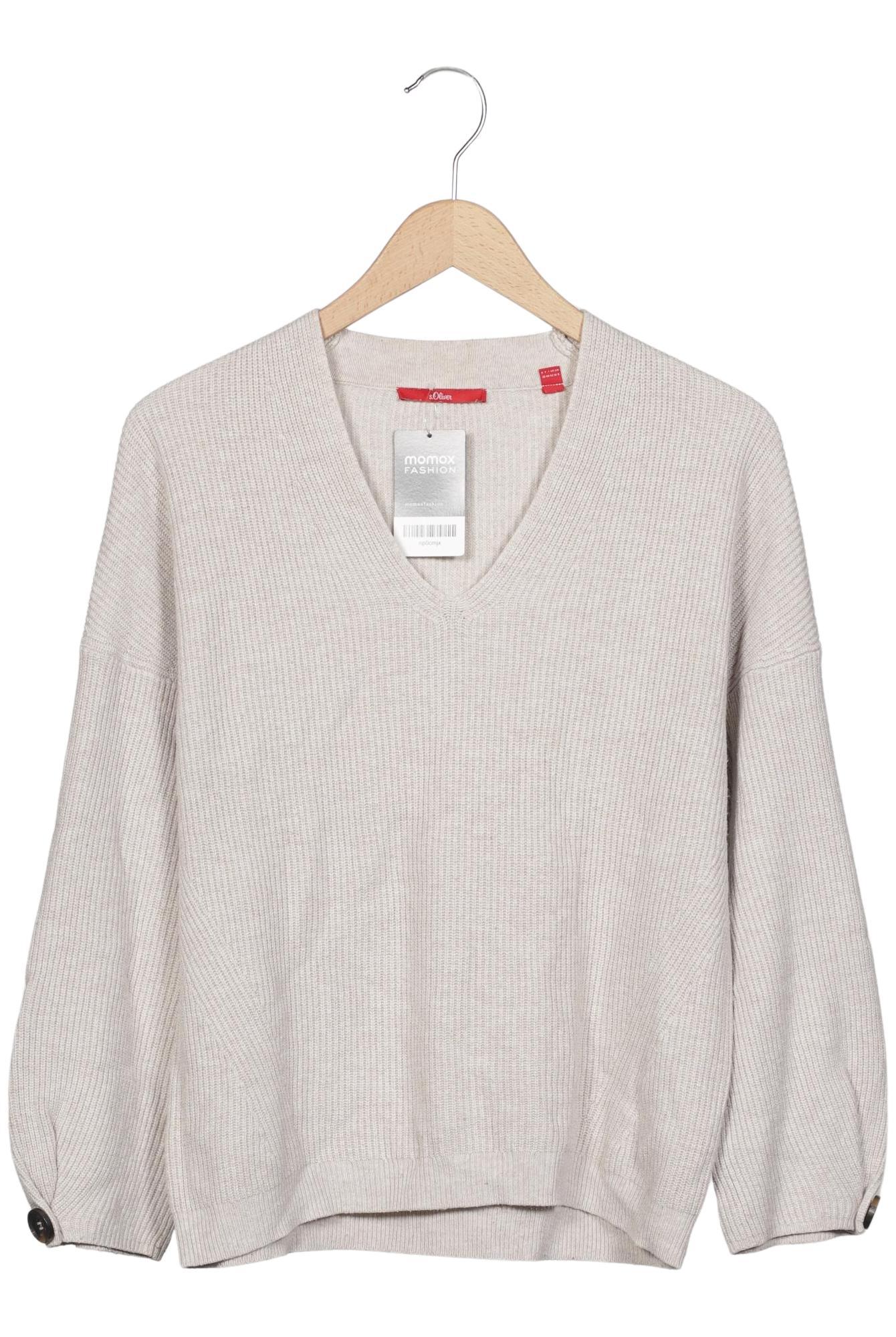 

s.Oliver Damen Pullover, beige, Gr. 38