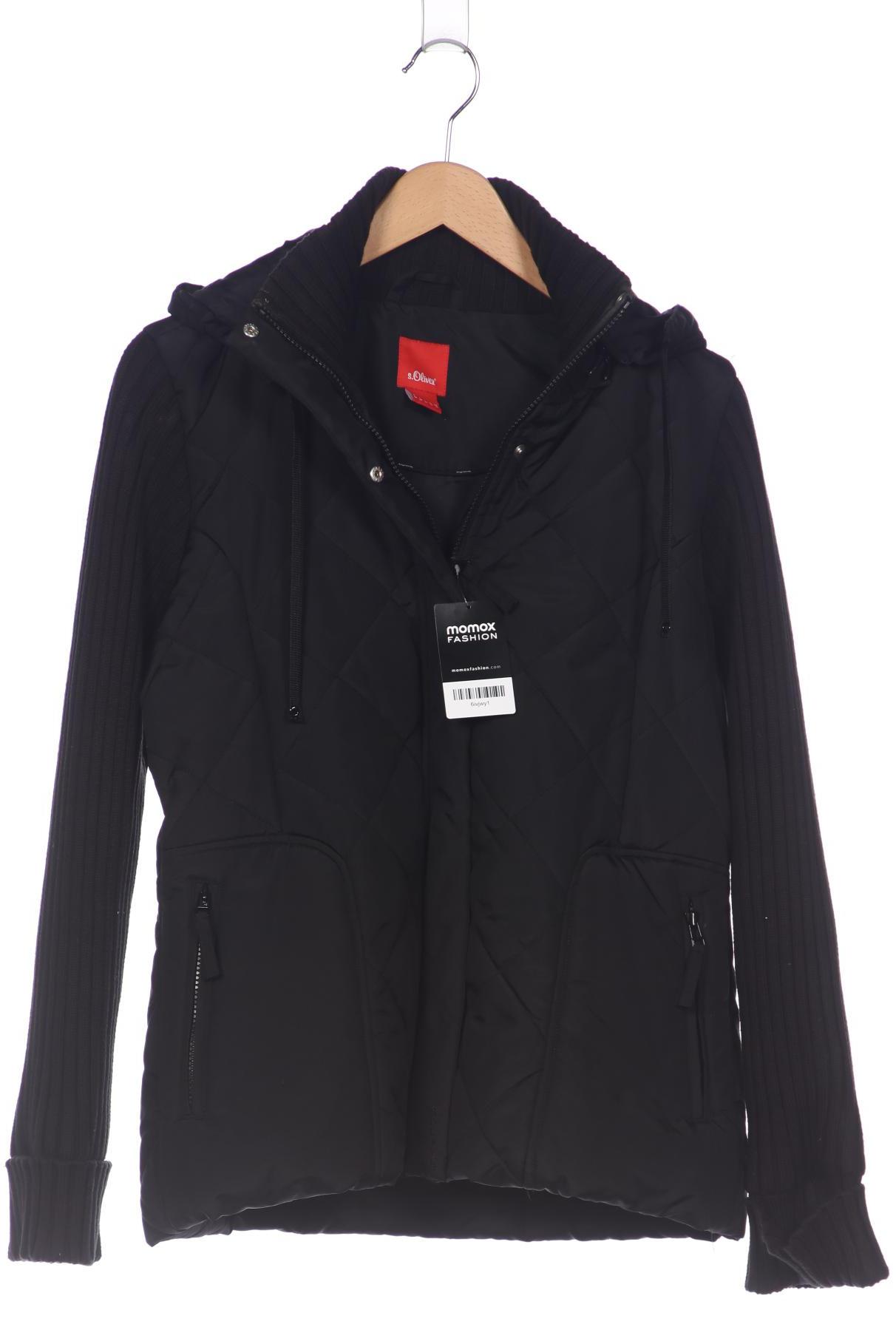 

s.Oliver Damen Jacke, schwarz, Gr. 44