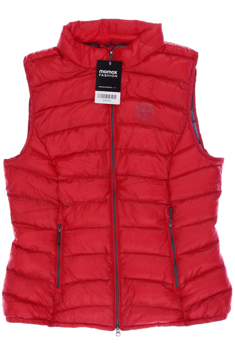 

s.Oliver Damen Weste, rot