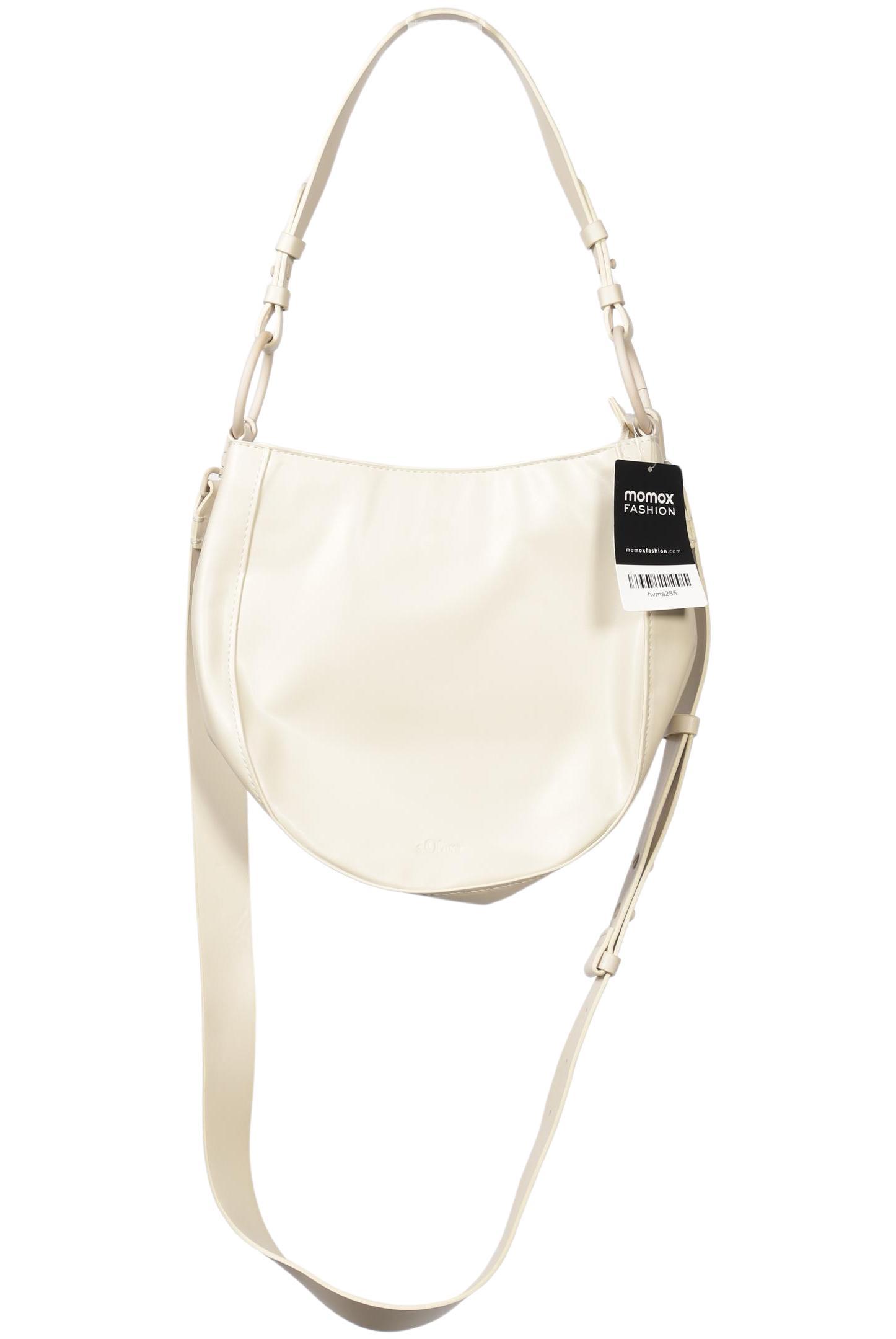 

s.Oliver Damen Handtasche, cremeweiß, Gr.
