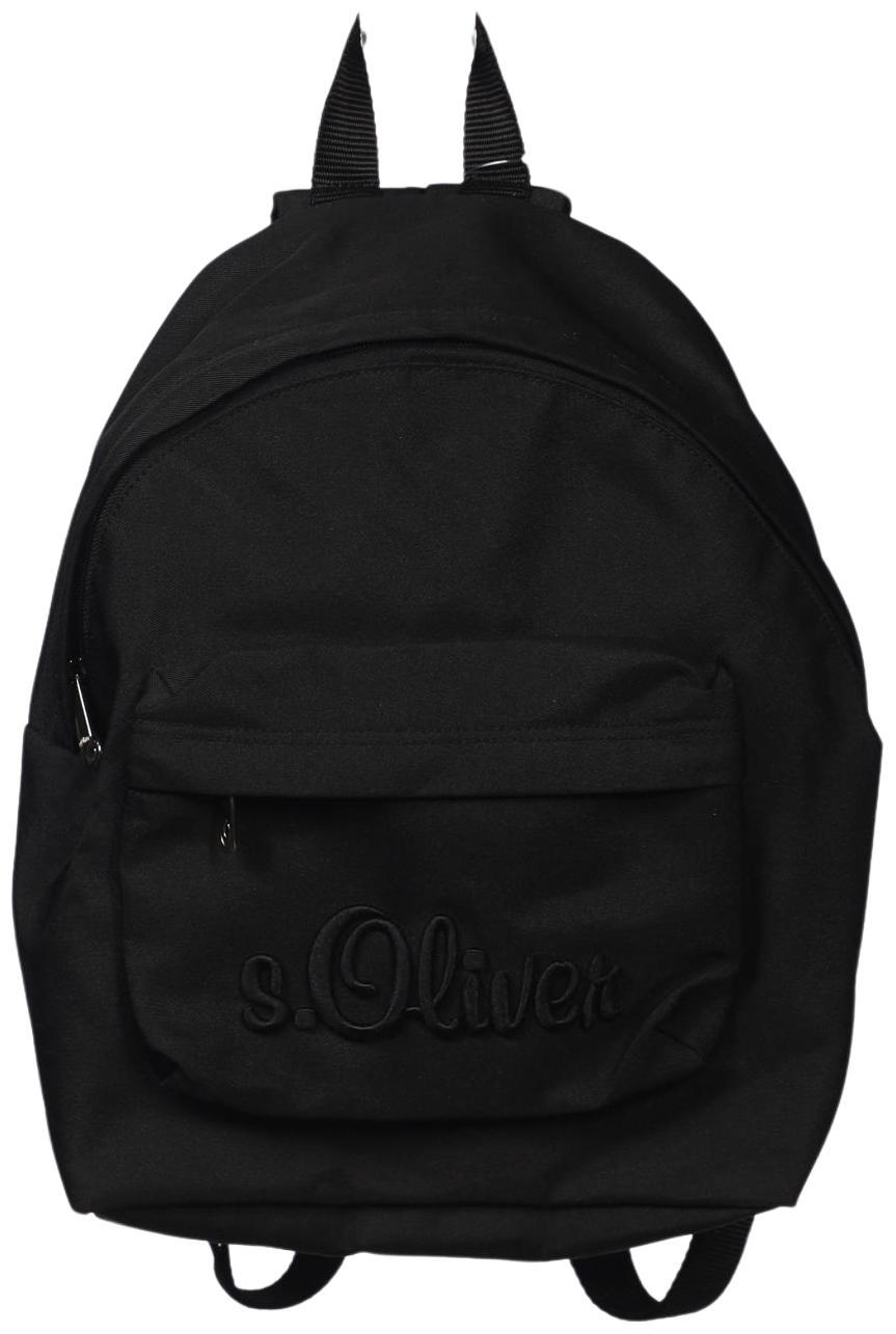 

s.Oliver Damen Rucksack, schwarz, Gr.