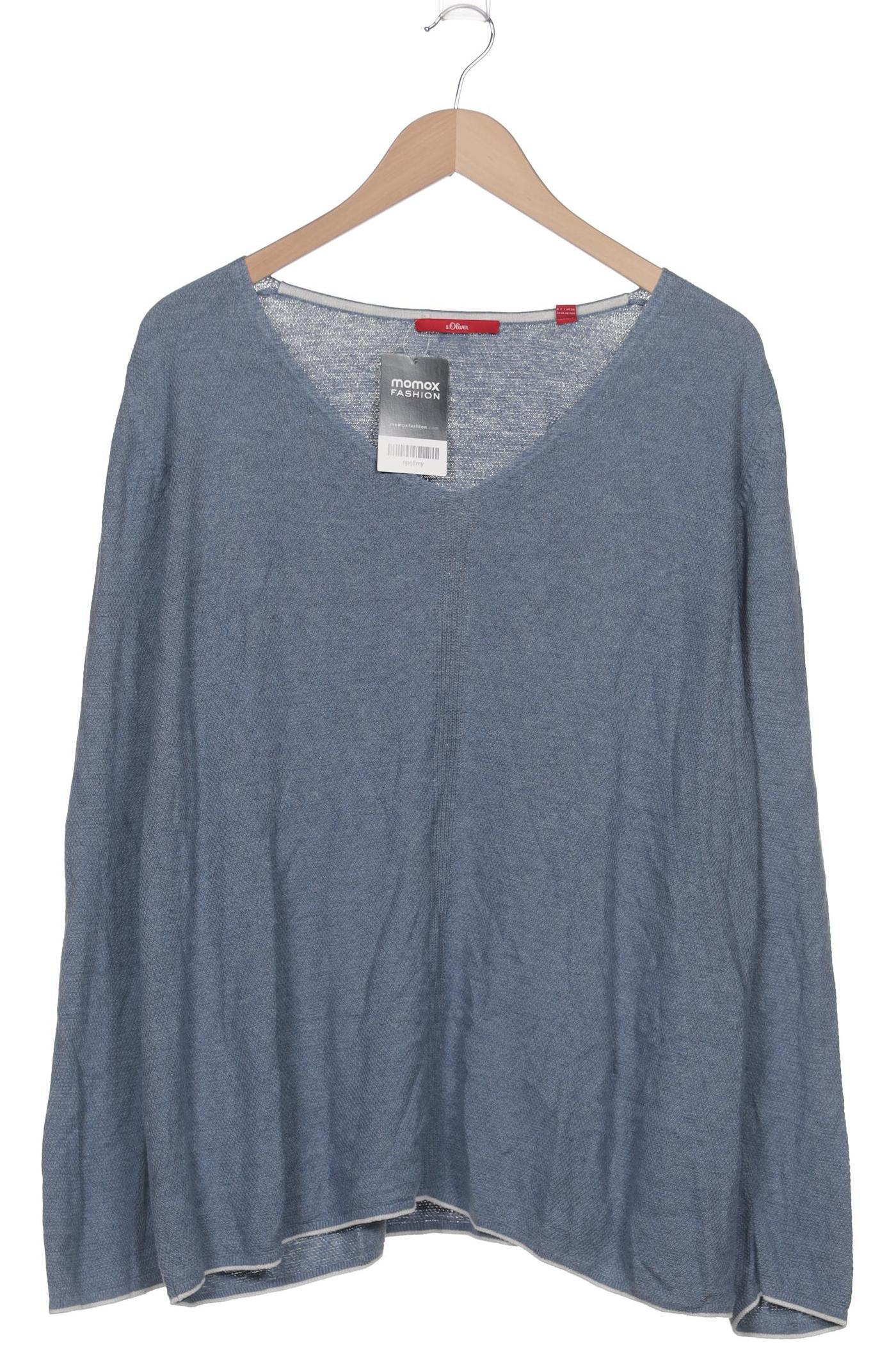 

s.Oliver Damen Pullover, blau, Gr. 44