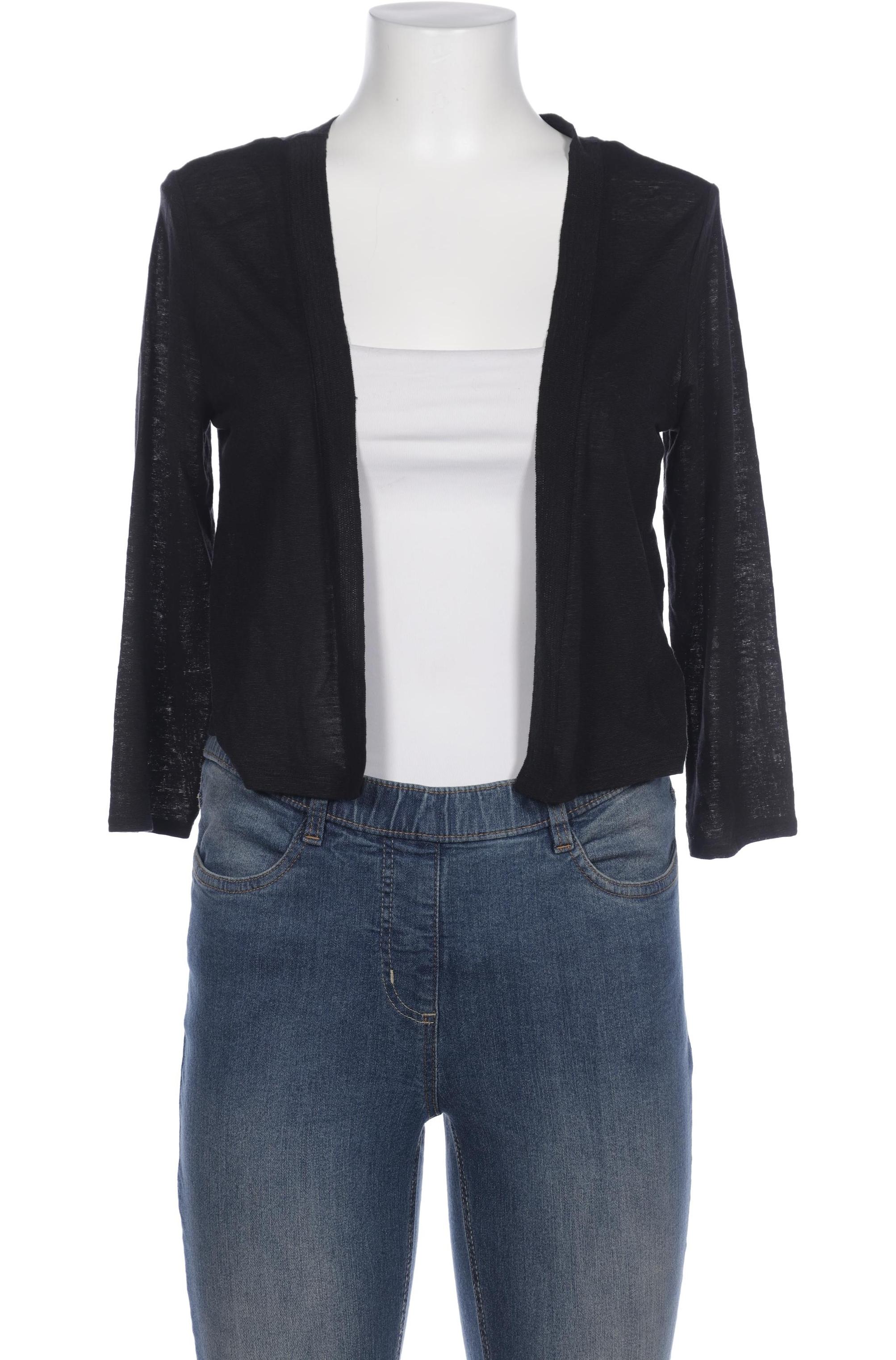 

s.Oliver Damen Strickjacke, schwarz, Gr. 38