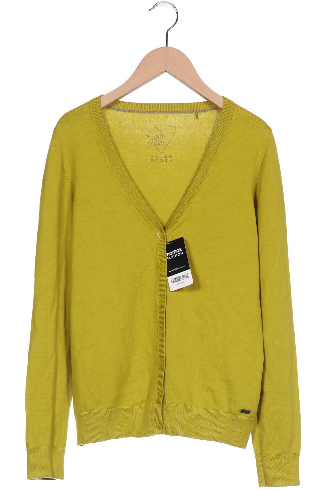 

s.Oliver Damen Strickjacke, grün, Gr. 38