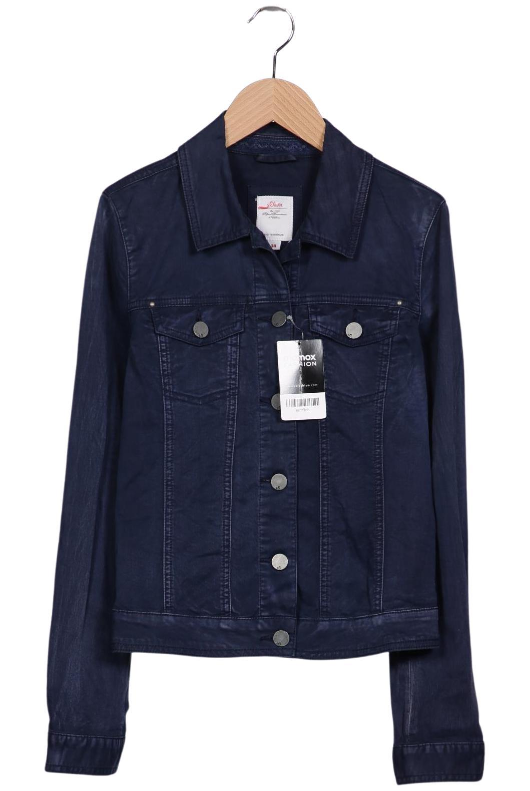 

s.Oliver Damen Jacke, marineblau, Gr. 34