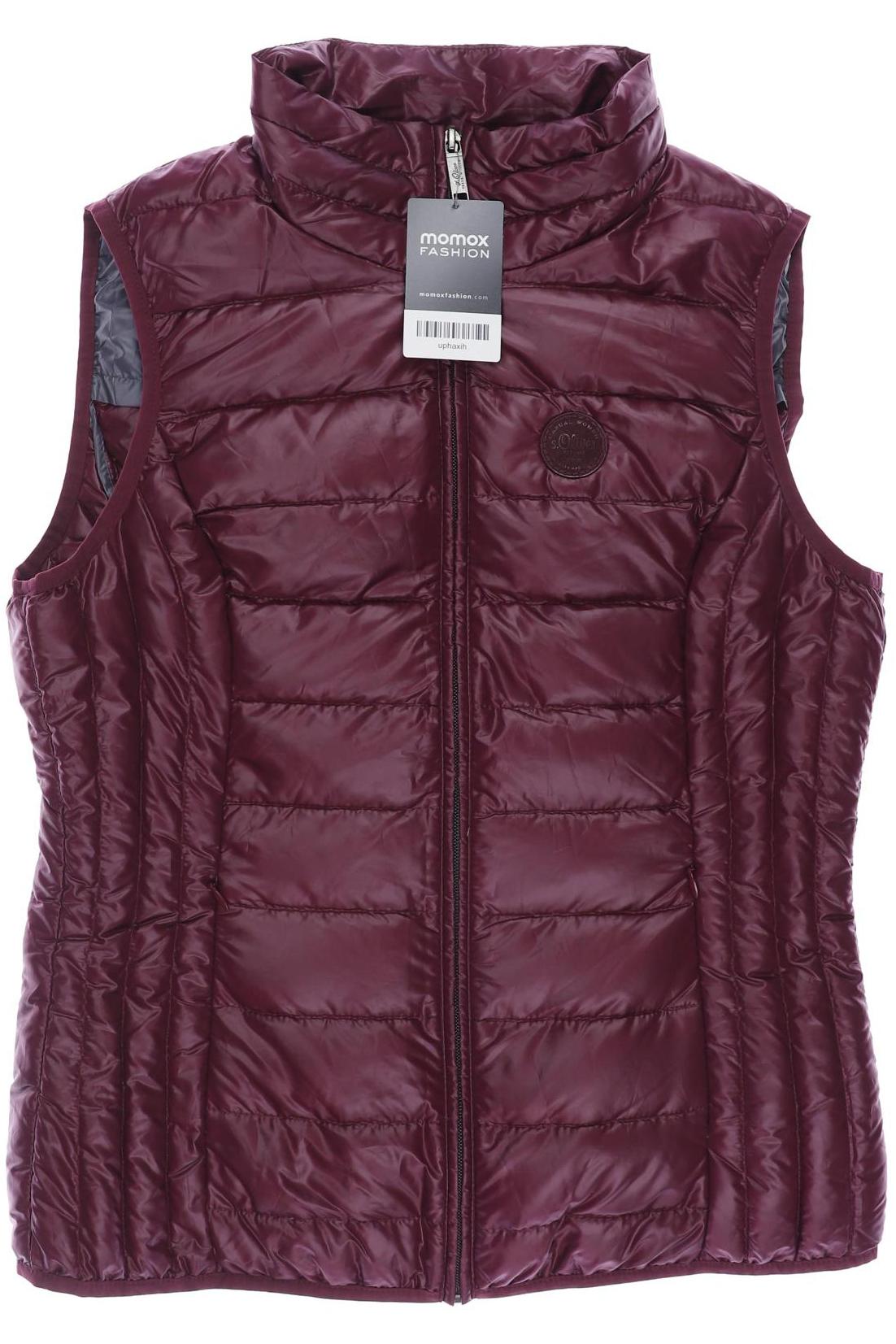 

s.Oliver Damen Weste, bordeaux, Gr. 40