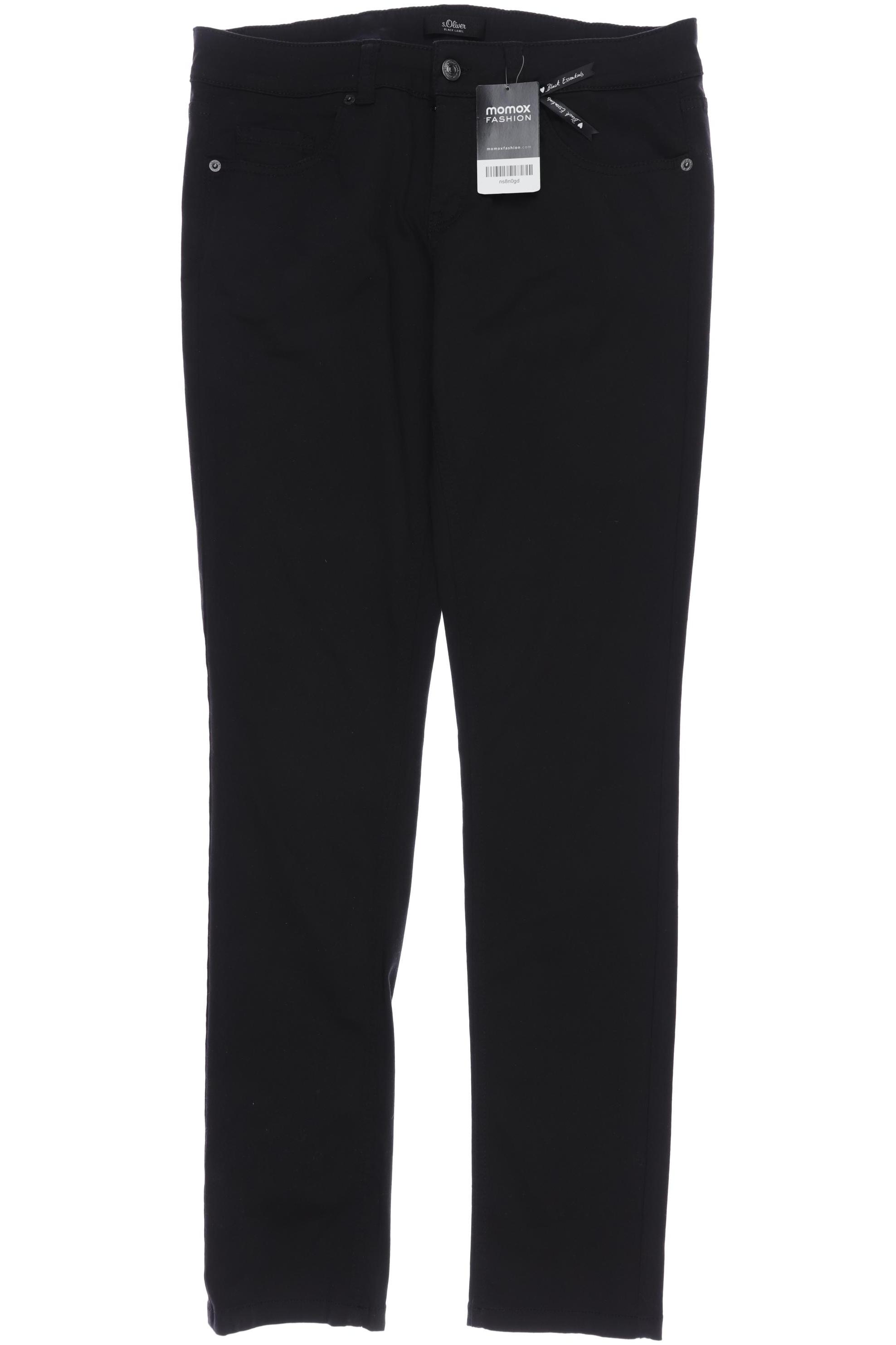 

s.Oliver Damen Stoffhose, schwarz, Gr. 40