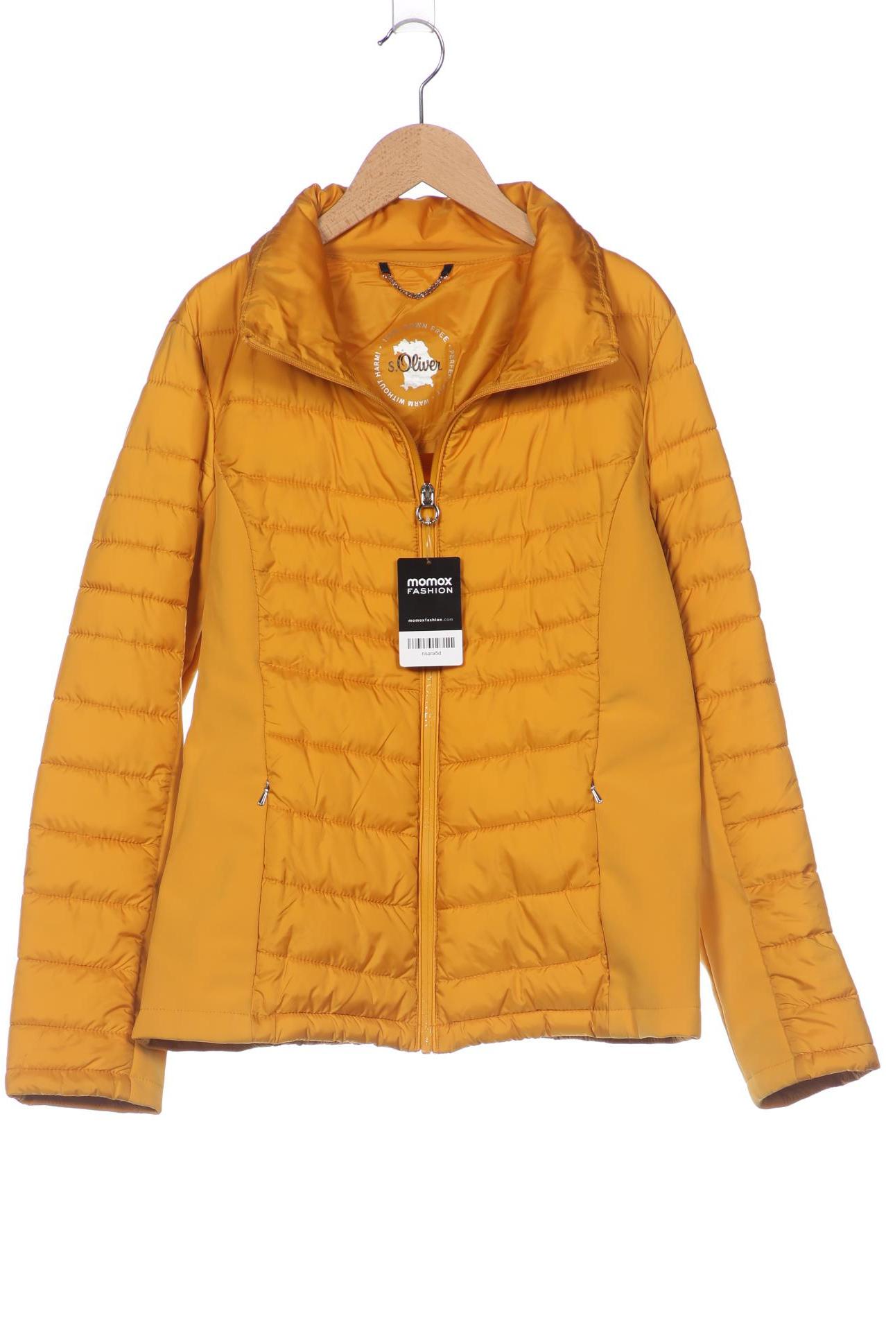 

s.Oliver Damen Jacke, gelb, Gr. 38