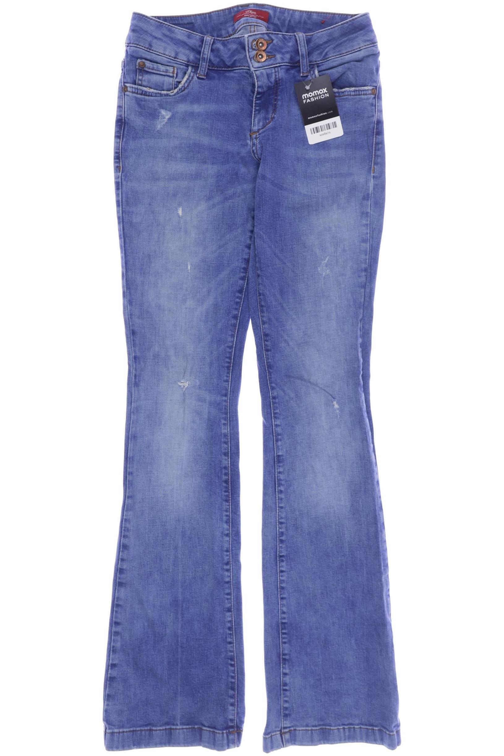 

s.Oliver Damen Jeans, blau