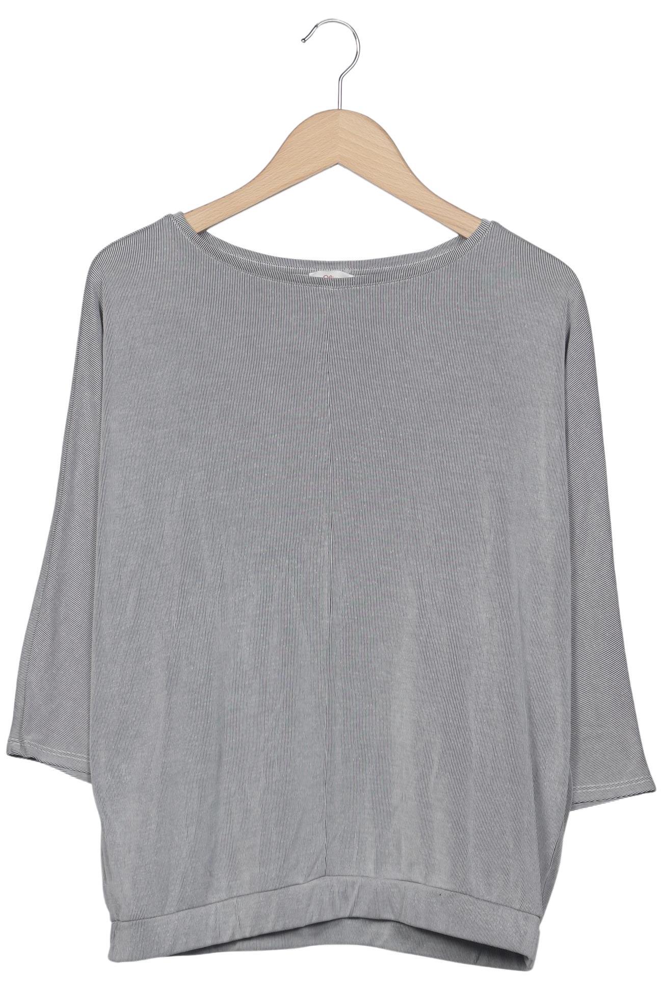

s.Oliver Damen Langarmshirt, grau, Gr. 40