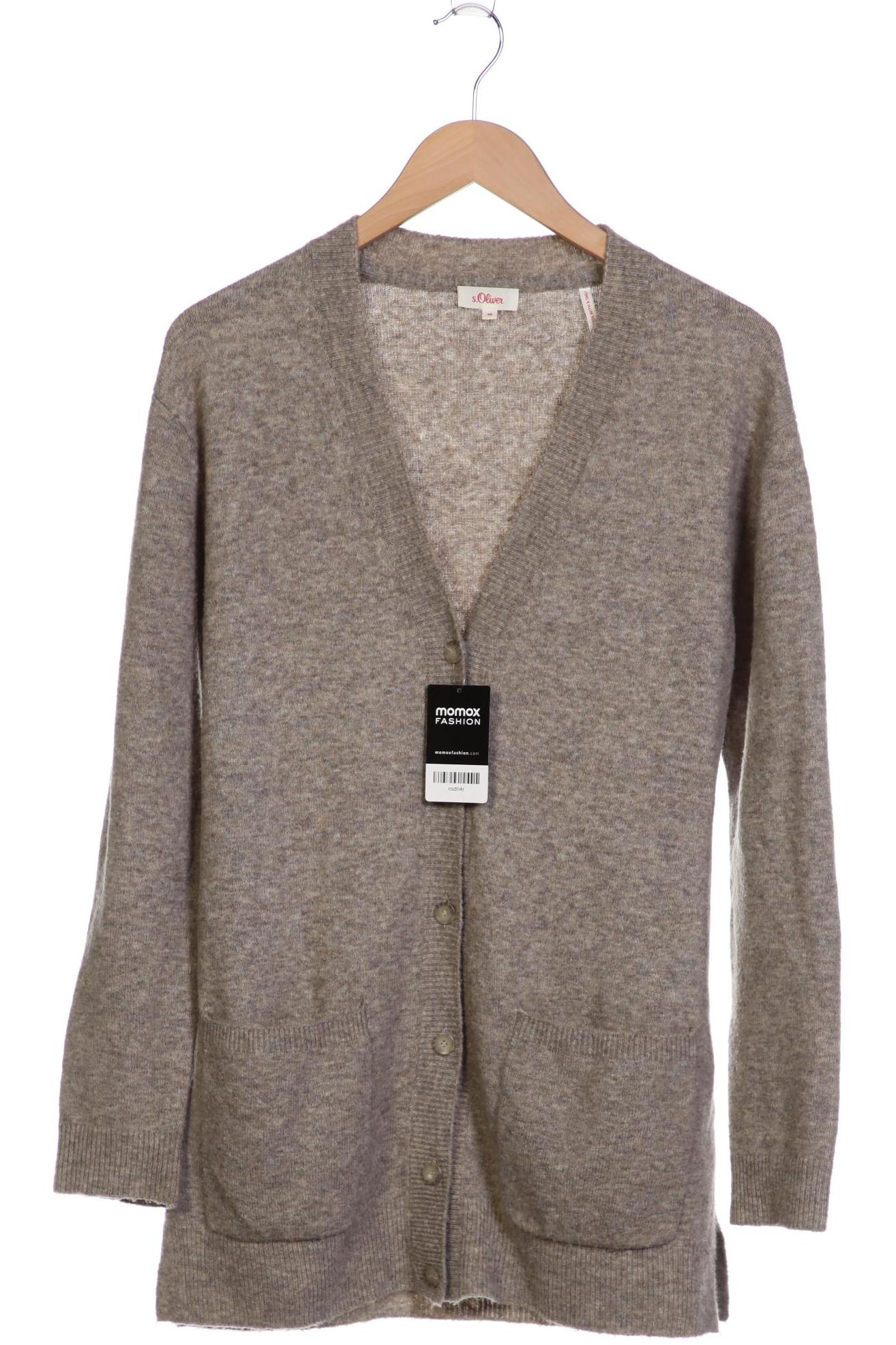 

s.Oliver Damen Strickjacke, grau