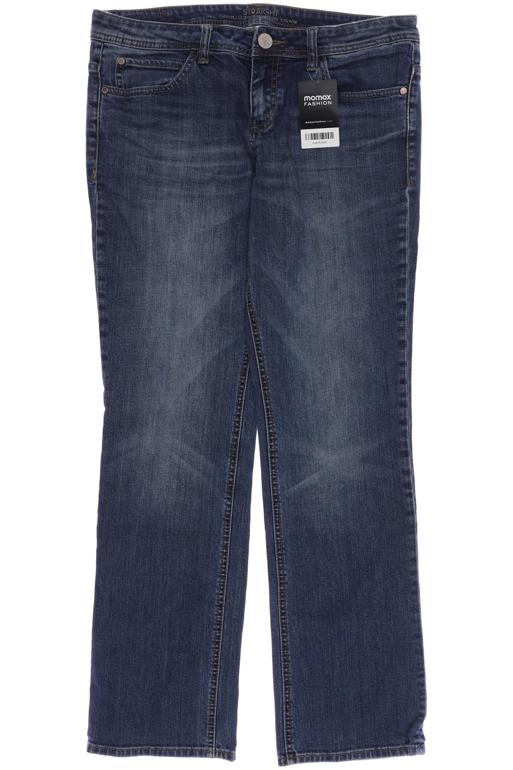 

s.Oliver Damen Jeans, blau