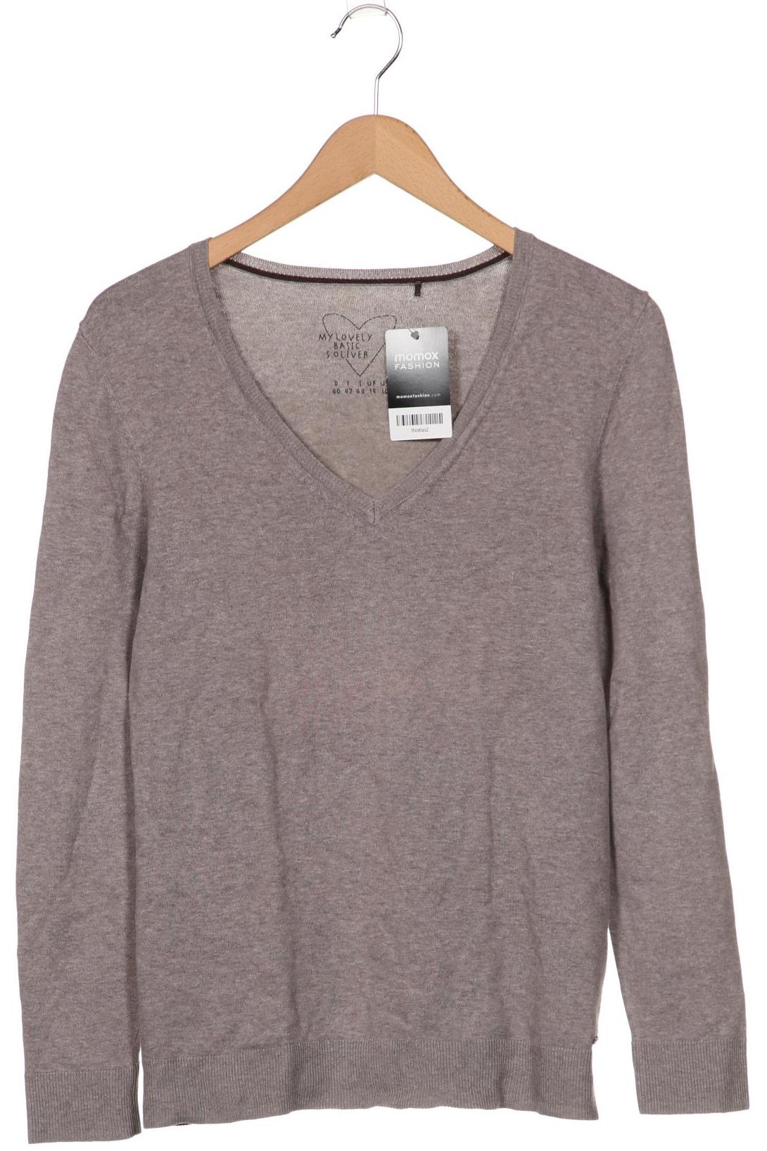 

s.Oliver Damen Pullover, beige, Gr. 40