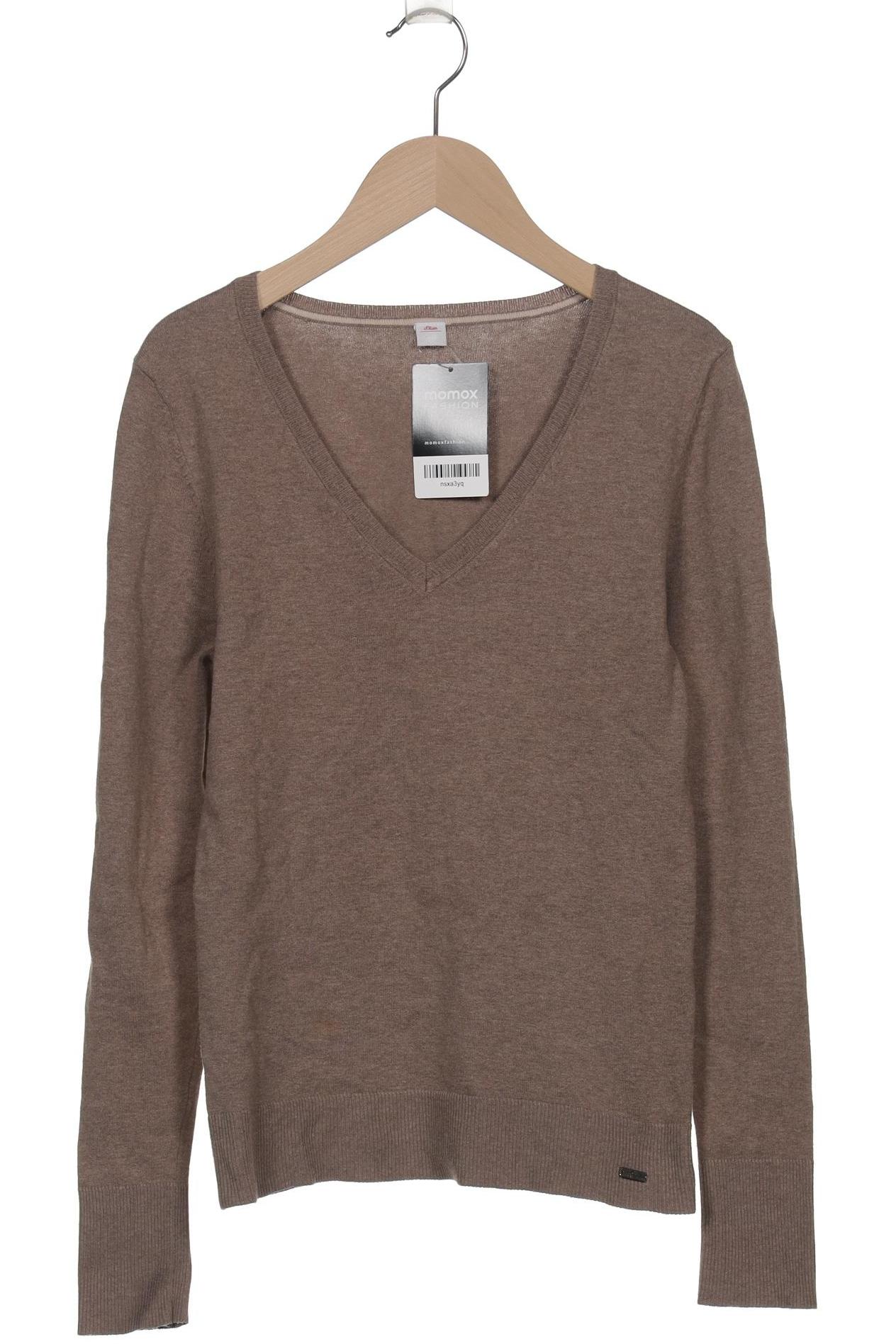 

s.Oliver Damen Pullover, braun, Gr. 34