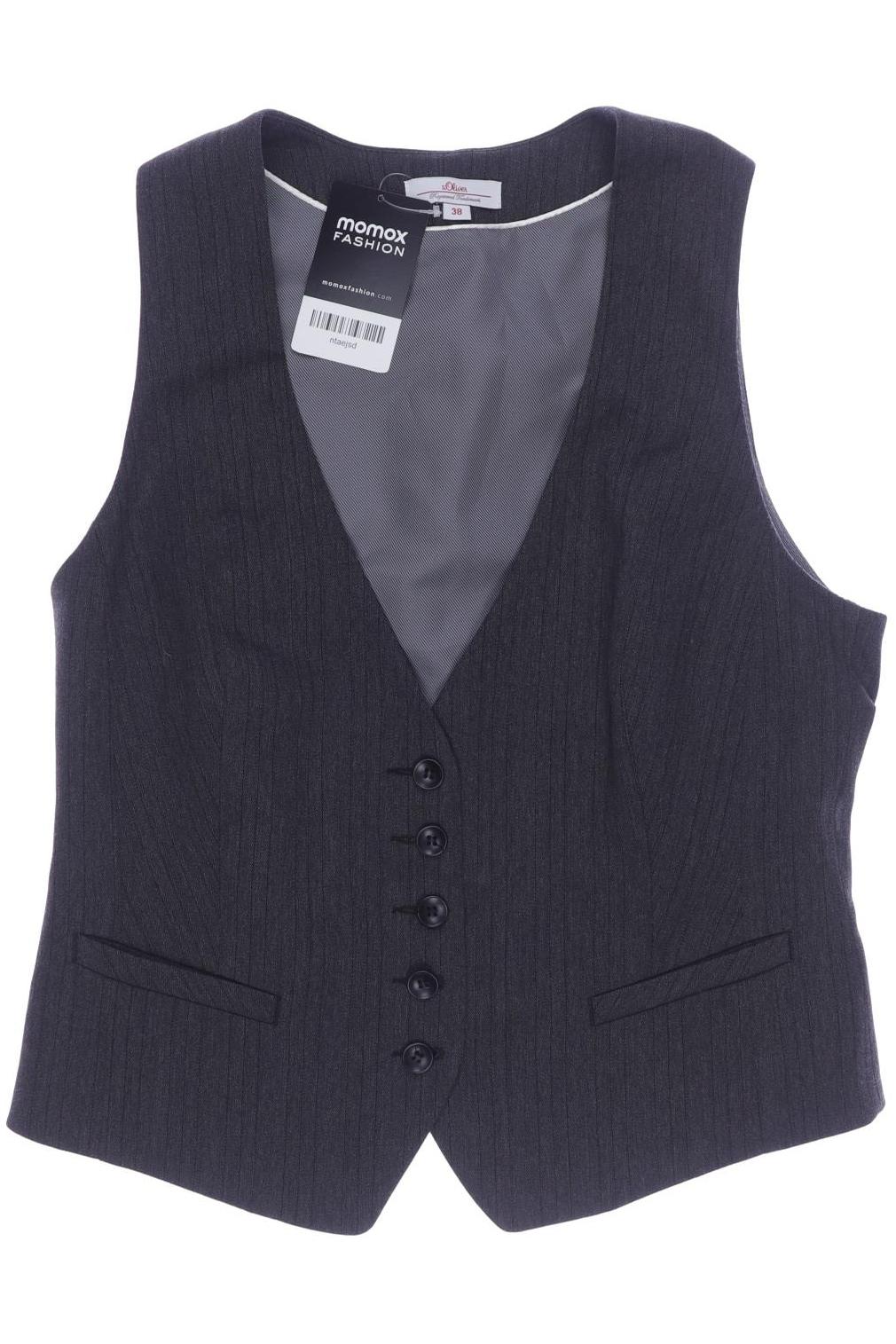 

s.Oliver Damen Weste, grau