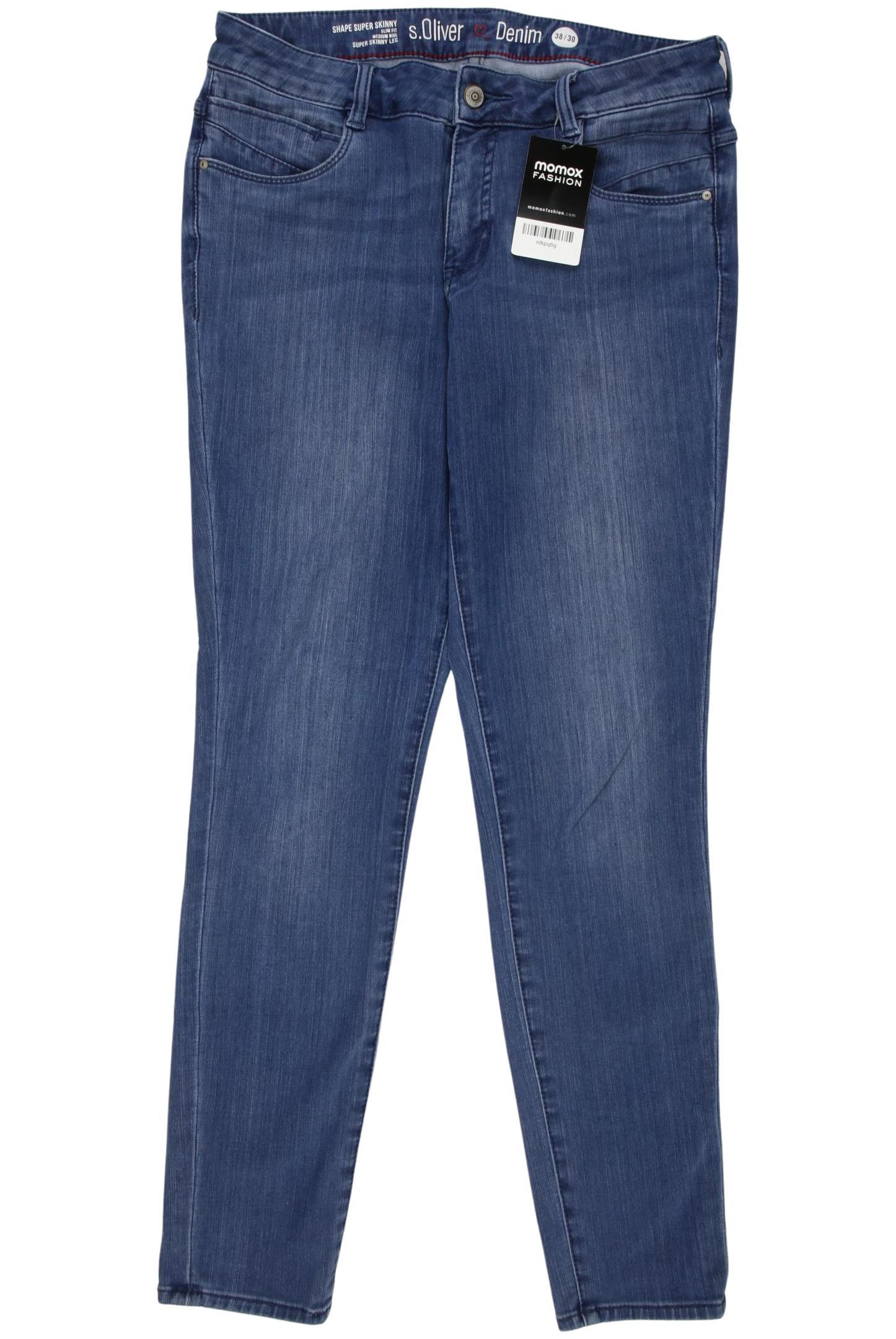 

s.Oliver Damen Jeans, blau, Gr. 38