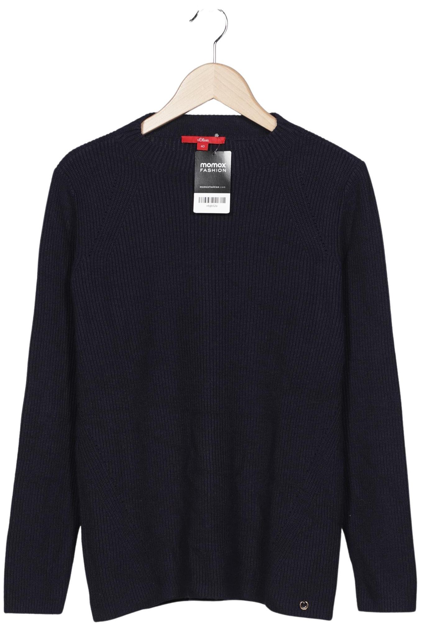 

s.Oliver Damen Pullover, marineblau, Gr. 40