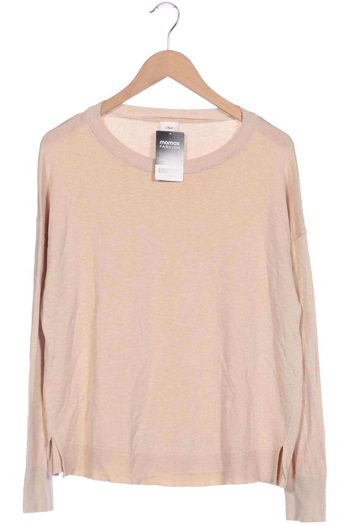 

s.Oliver Damen Pullover, beige, Gr. 46