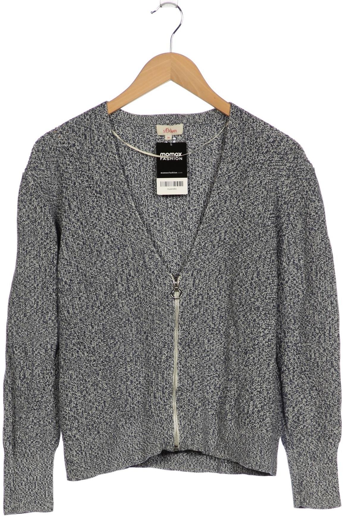 

s.Oliver Damen Strickjacke, marineblau, Gr. 38