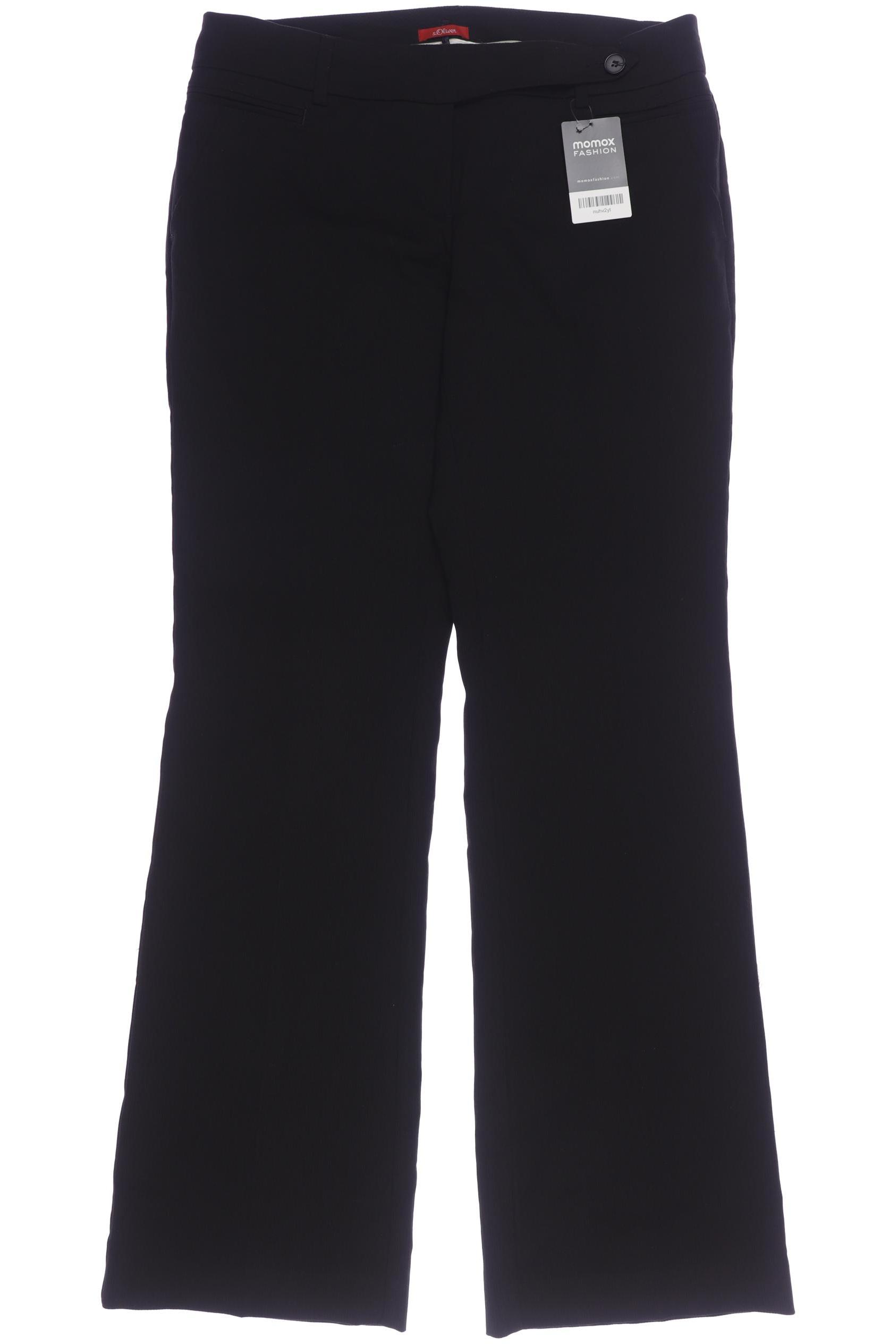 

s.Oliver Damen Stoffhose, schwarz, Gr. 33