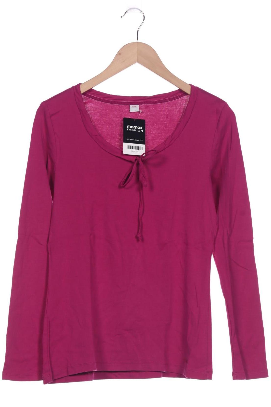 

s.Oliver Damen Langarmshirt, pink, Gr. 42