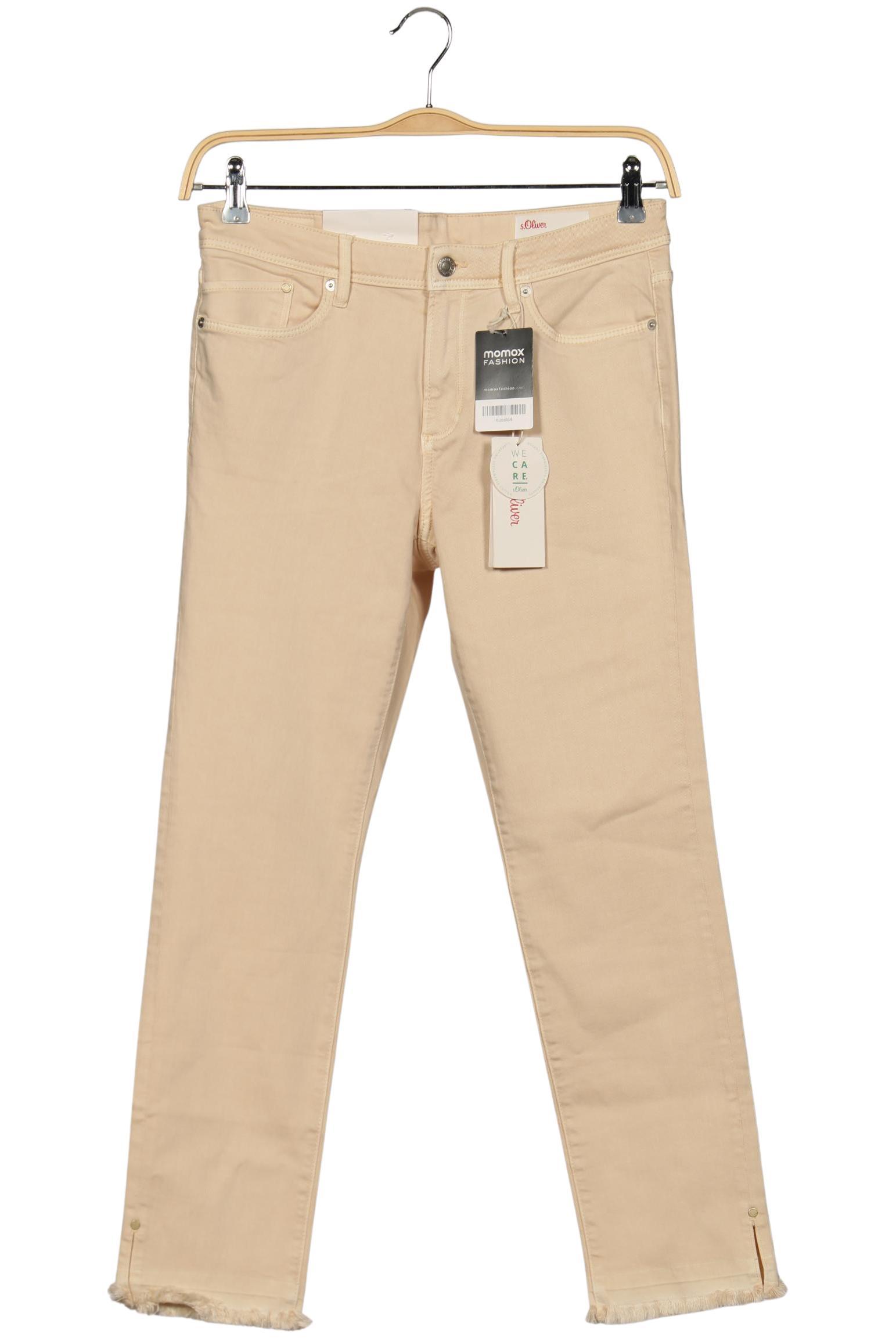 

s.Oliver Damen Jeans, beige, Gr. 38