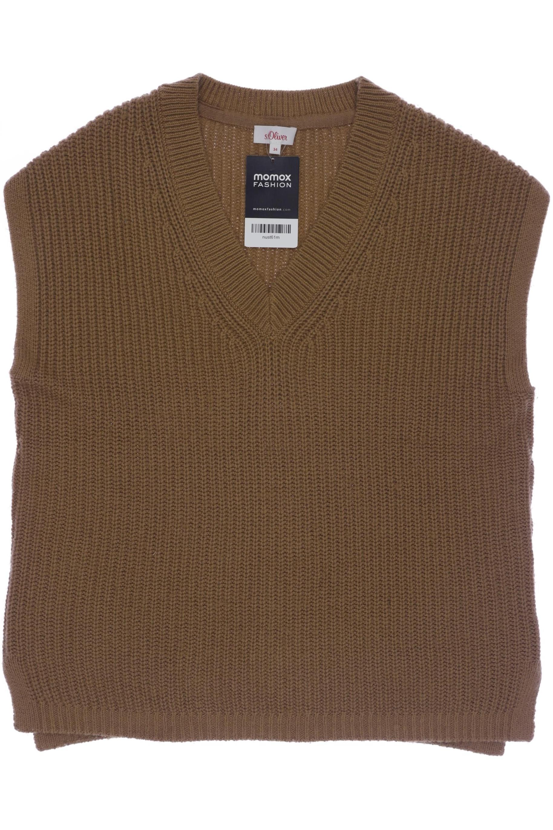 

s.Oliver Damen Pullover, beige, Gr. 34