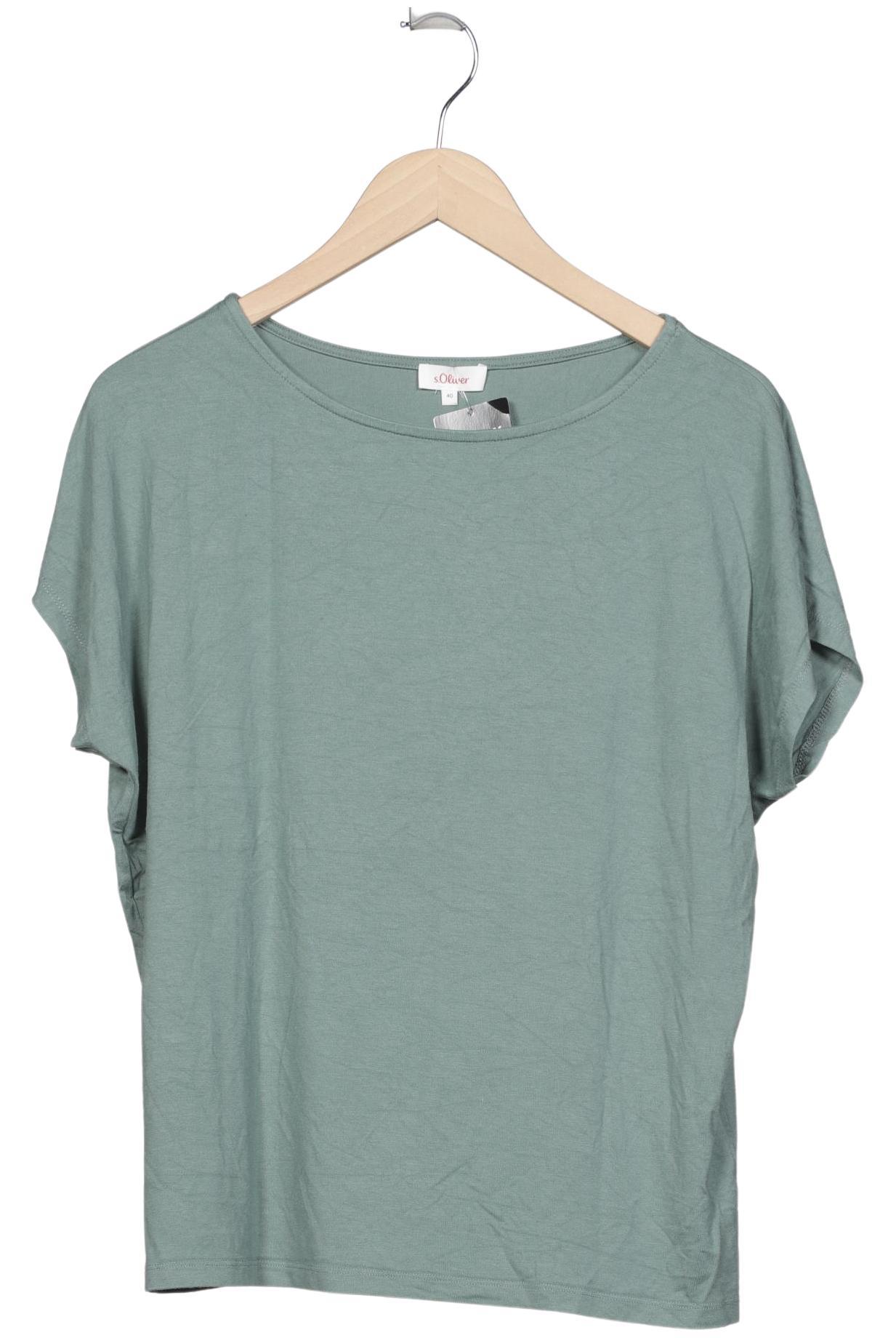 

s.Oliver Damen T-Shirt, hellgrün, Gr. 40