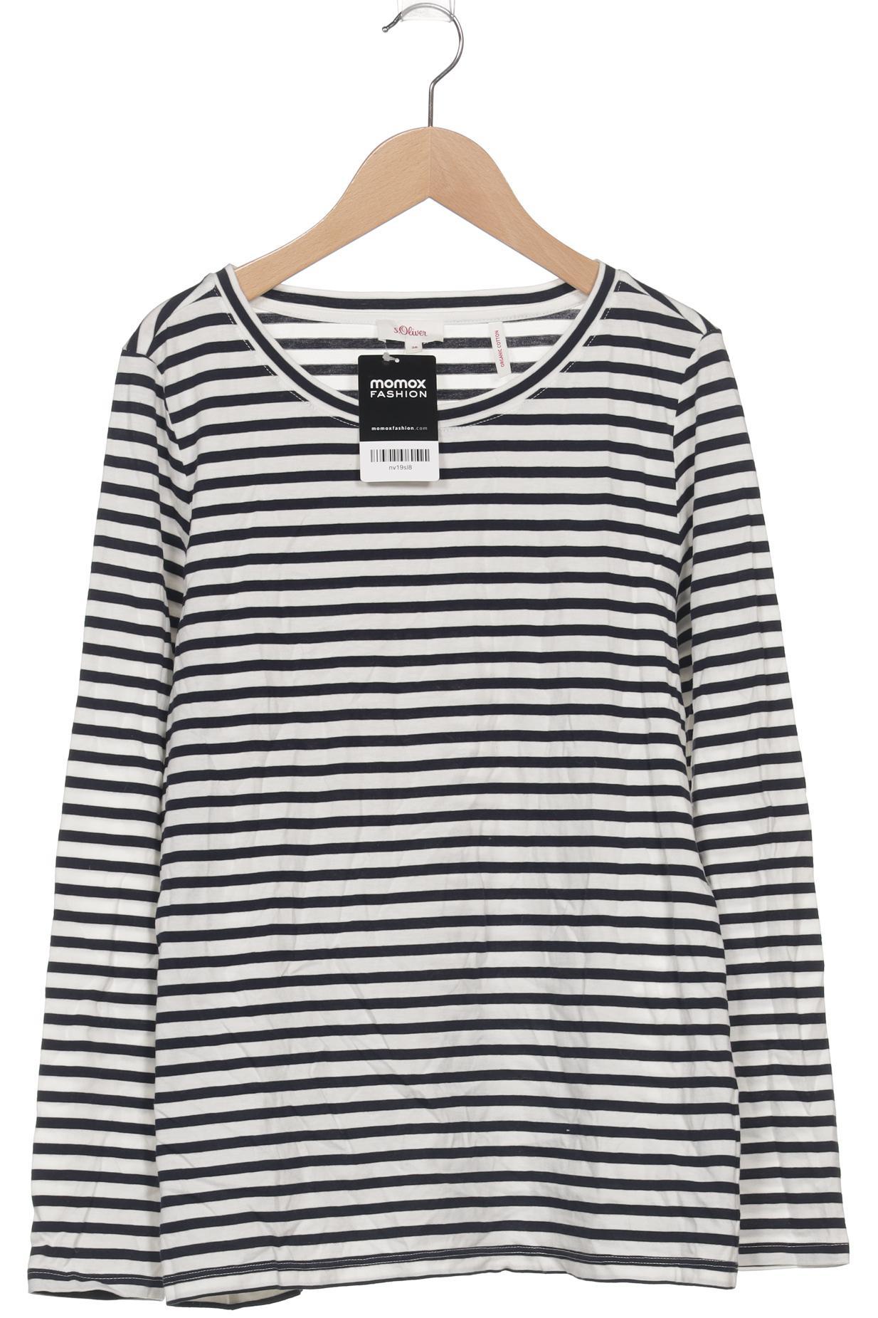

s.Oliver Damen Langarmshirt, schwarz, Gr. 38
