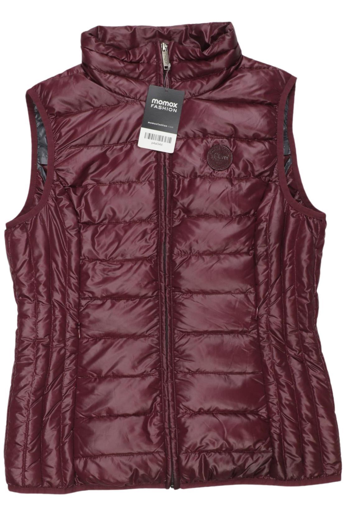 

s.Oliver Damen Weste, bordeaux, Gr. 38