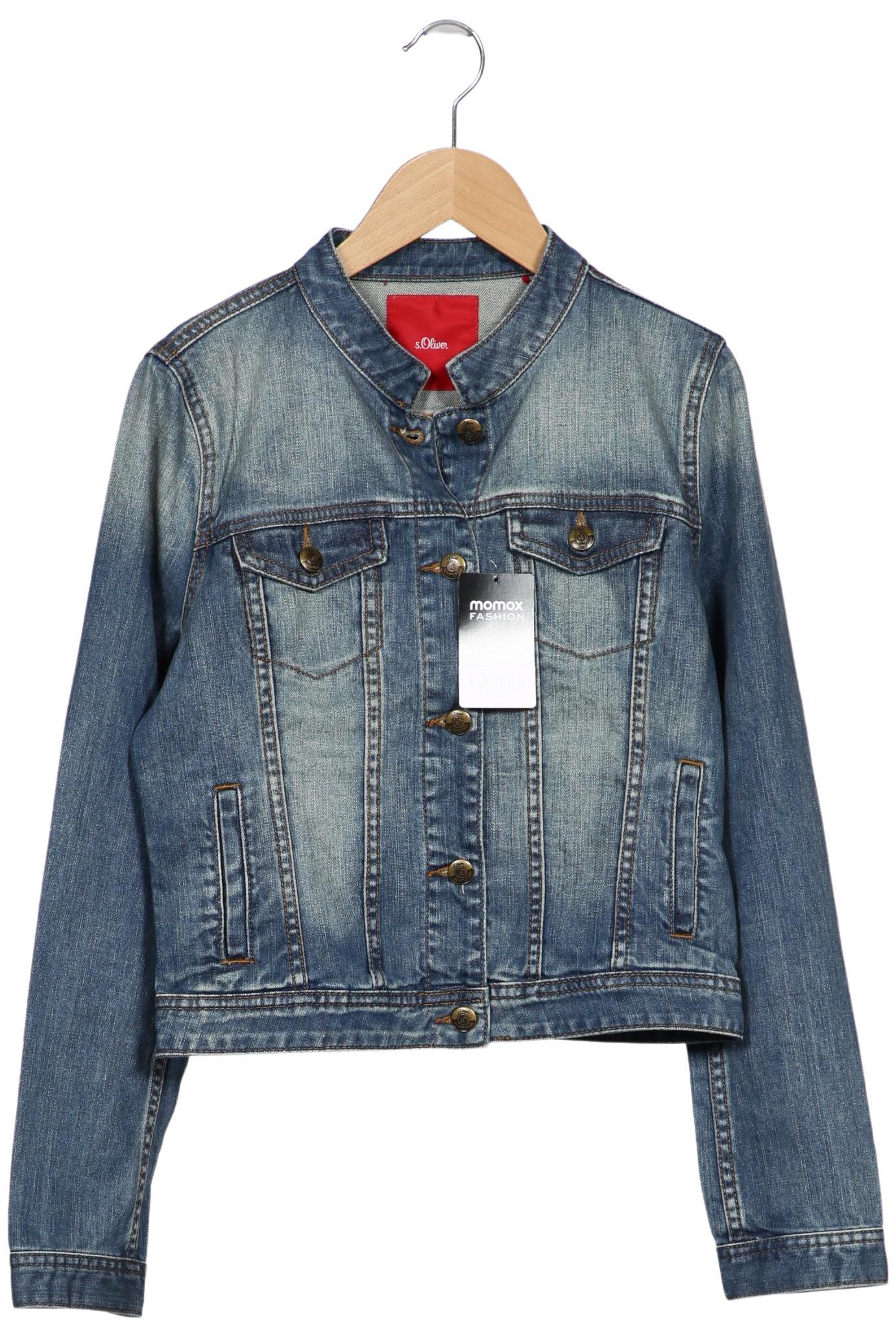 

s.Oliver Damen Jacke, blau, Gr. 36