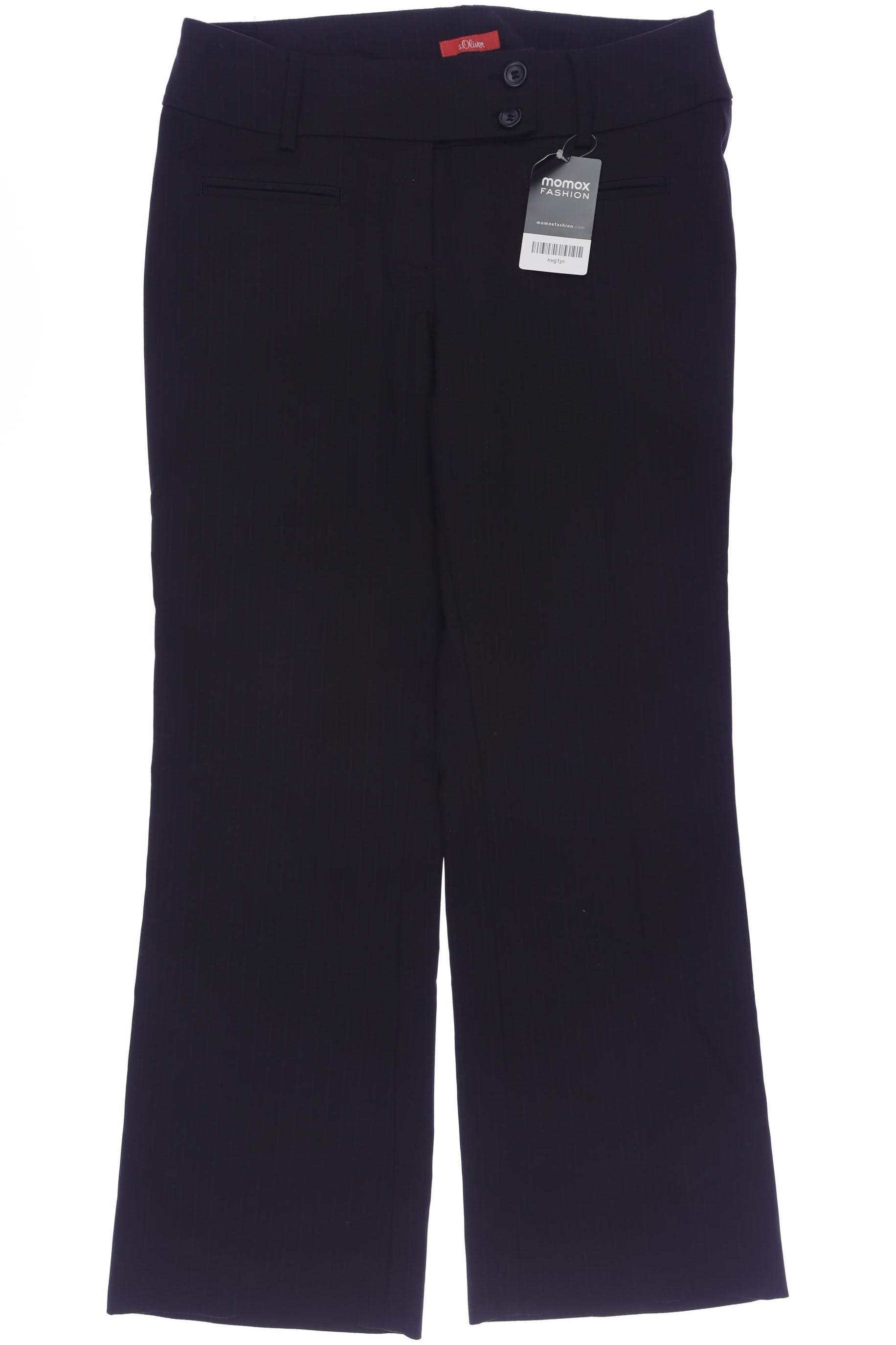 

s.Oliver Damen Stoffhose, schwarz, Gr. 38