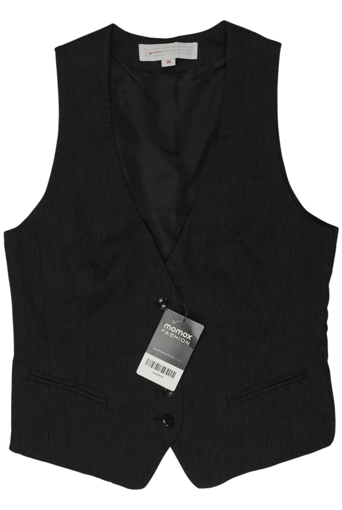 

s.Oliver Damen Weste, schwarz, Gr. 36