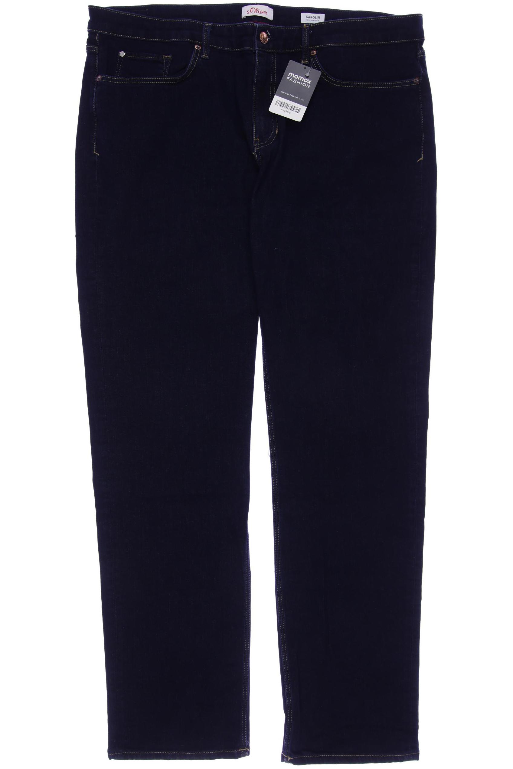 

s.Oliver Damen Jeans, marineblau