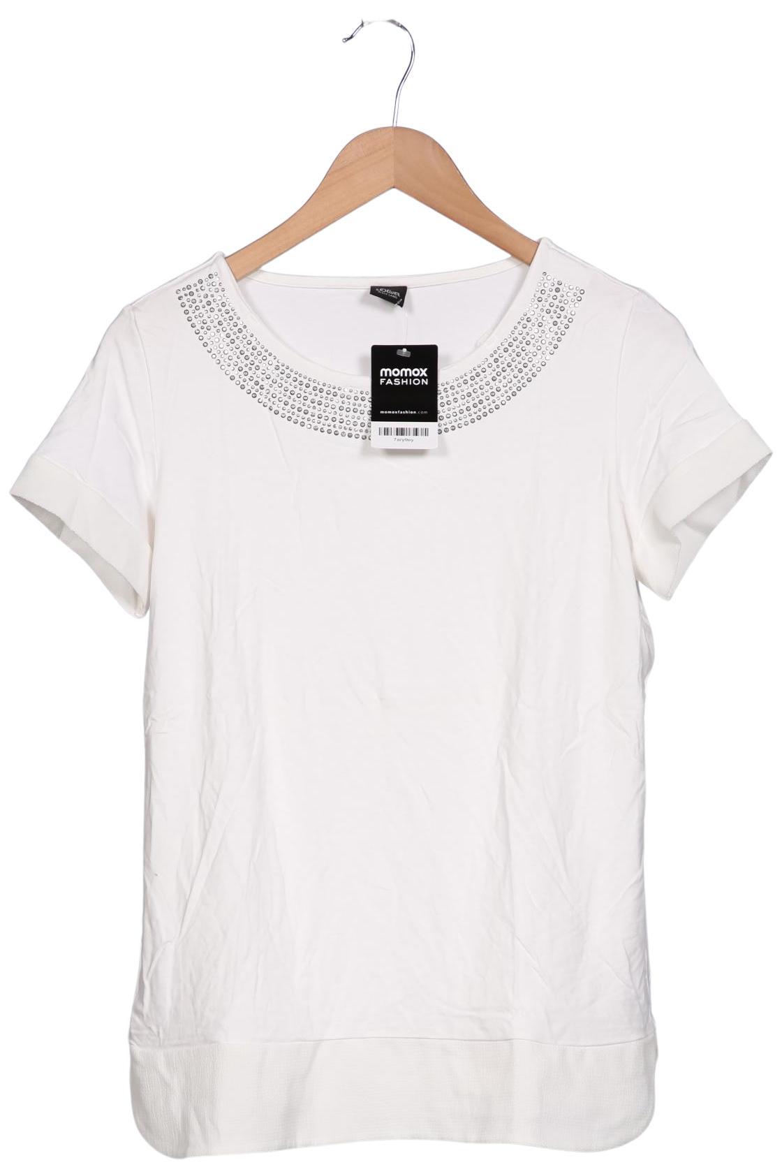 

s.Oliver Damen T-Shirt, cremeweiß, Gr. 38