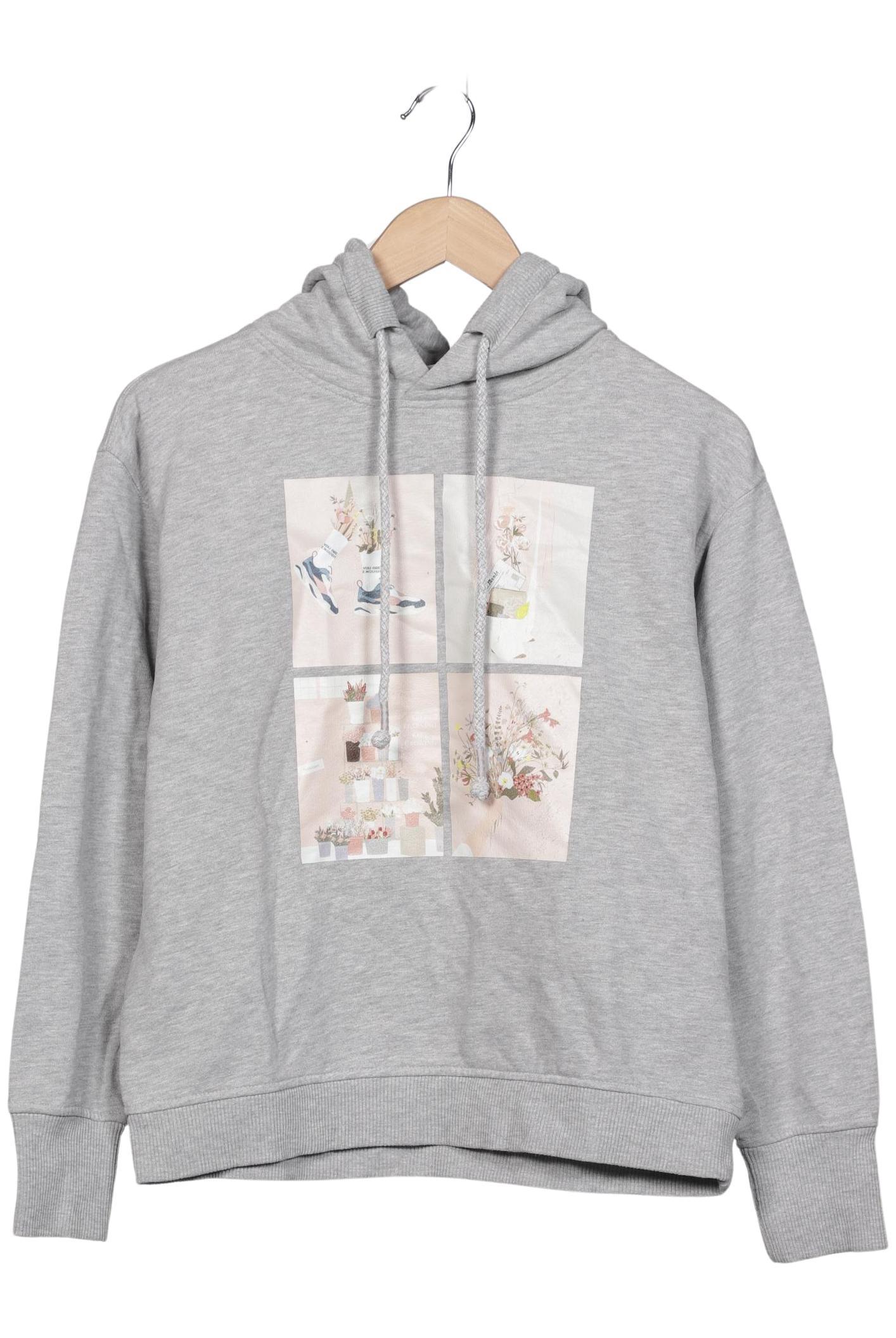 

s.Oliver Damen Kapuzenpullover, grau, Gr. 36