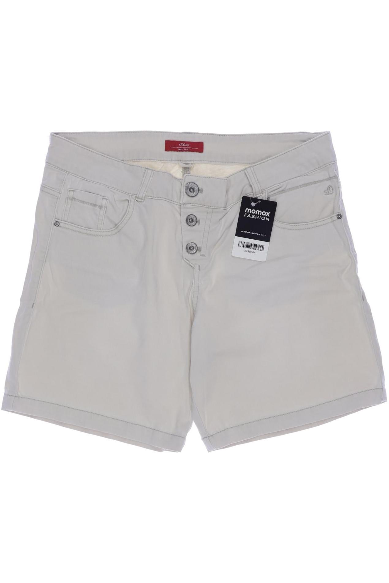 

s.Oliver Damen Shorts, cremeweiß, Gr. 40