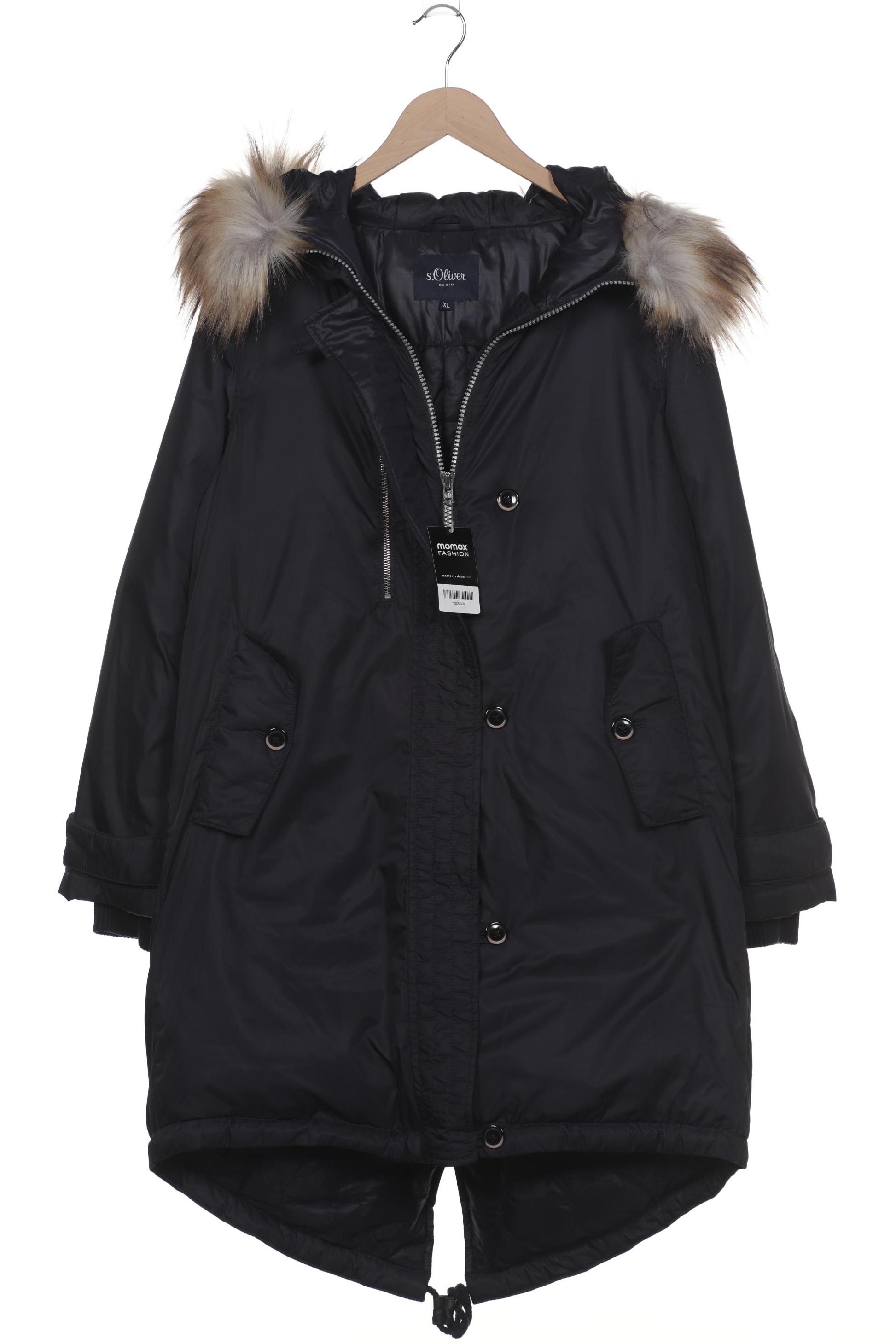 

s.Oliver Damen Mantel, marineblau, Gr. 44