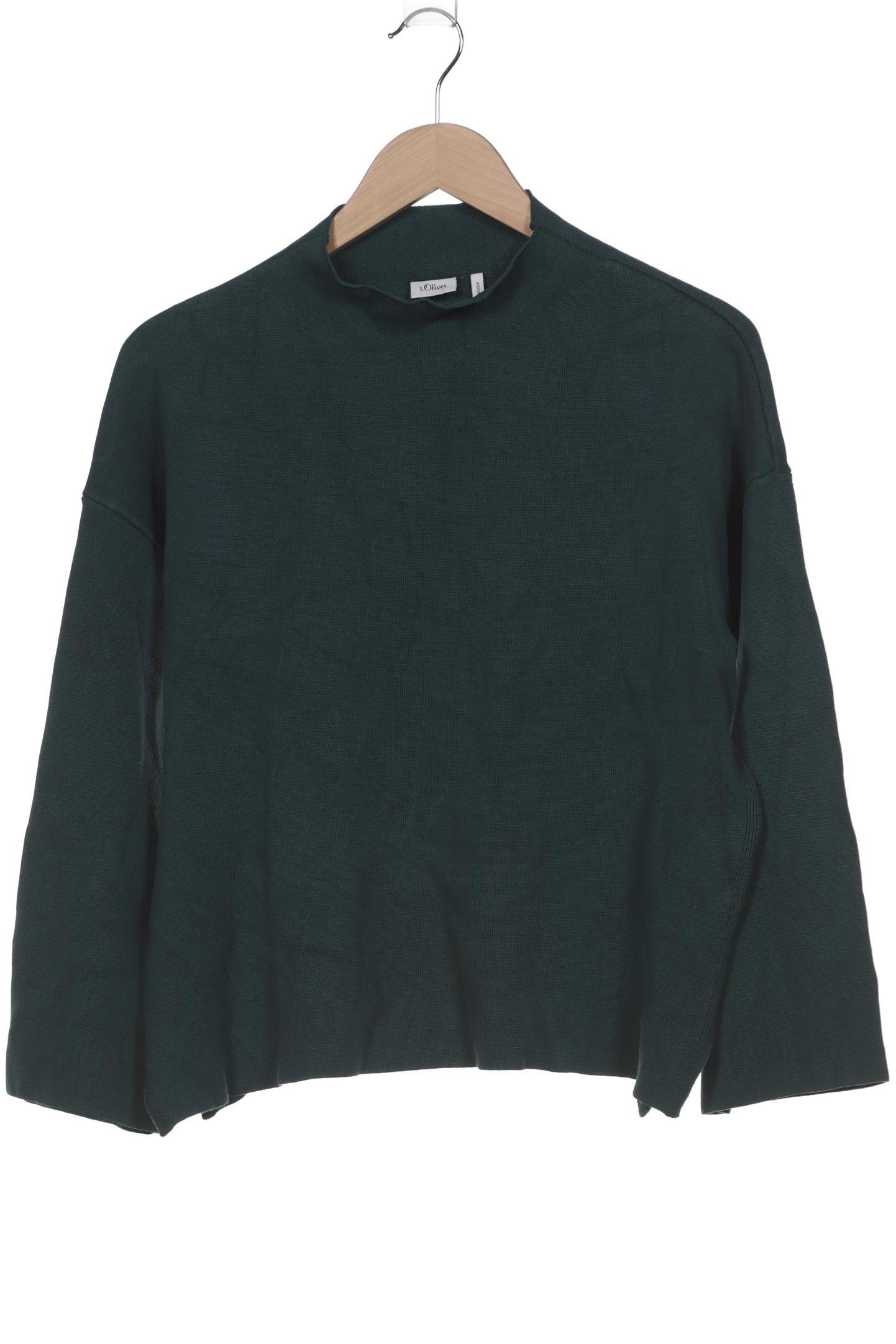 

s.Oliver Damen Pullover, grün, Gr. 38