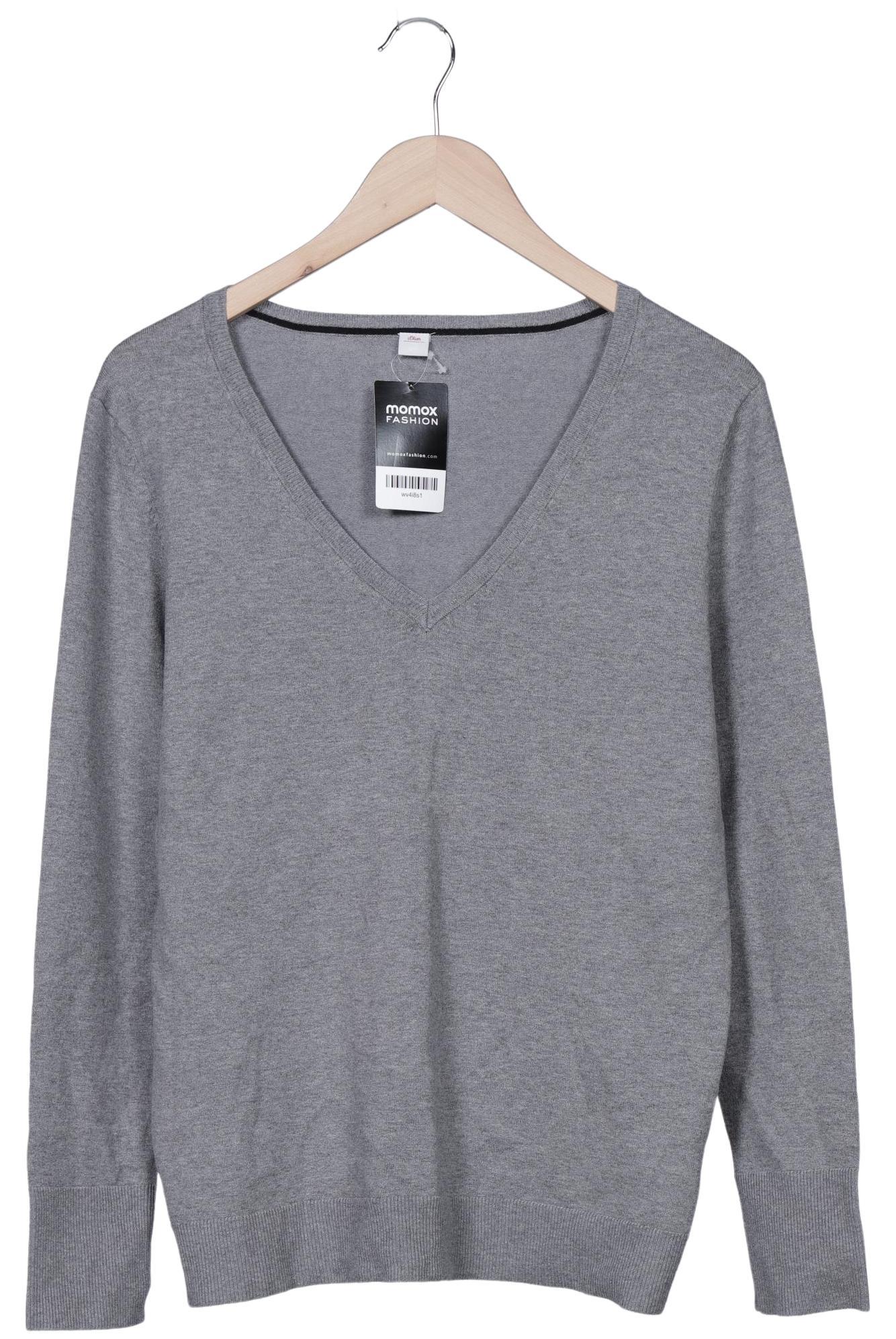 

s.Oliver Damen Pullover, grau, Gr. 44