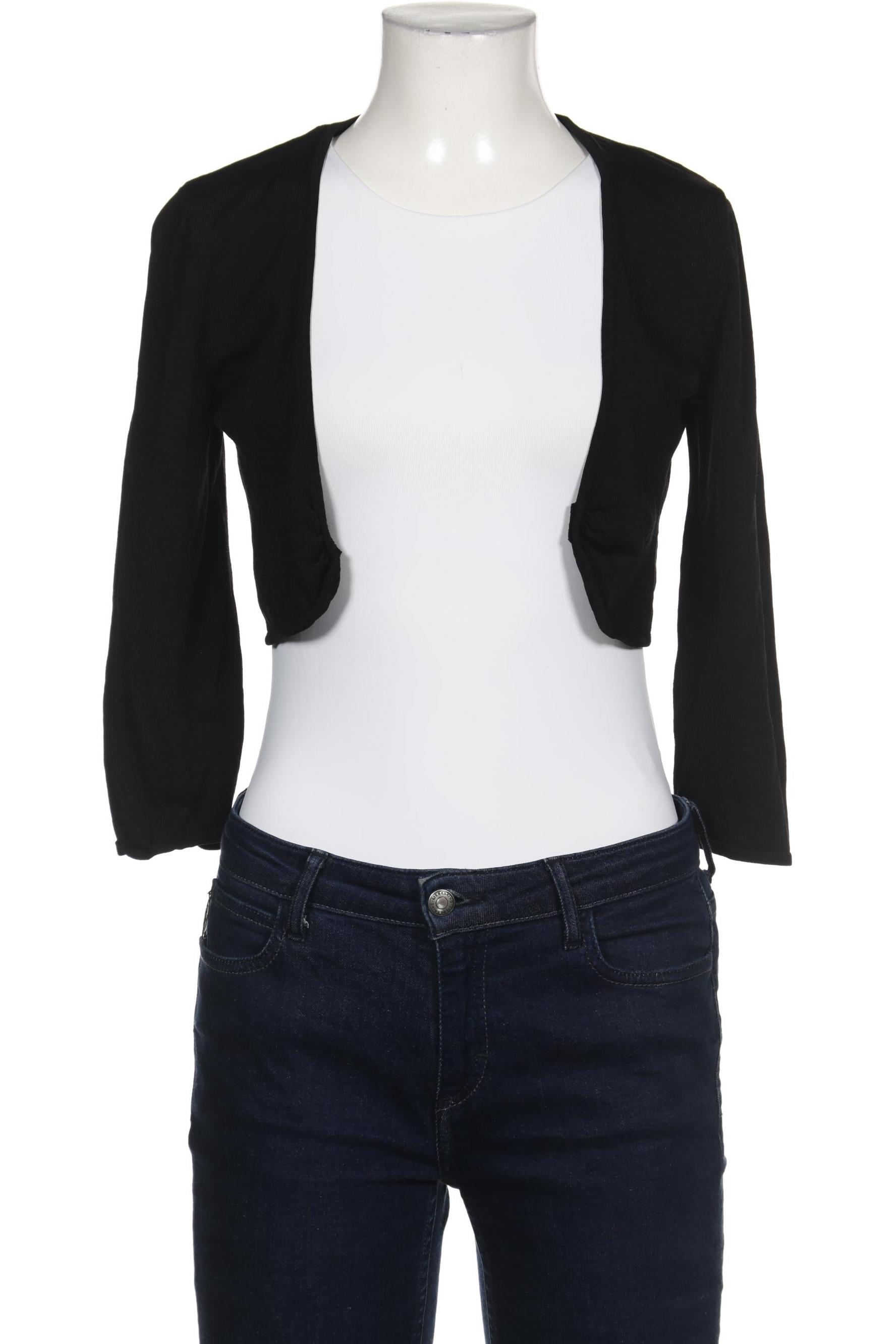 

s.Oliver Damen Strickjacke, schwarz, Gr. 36