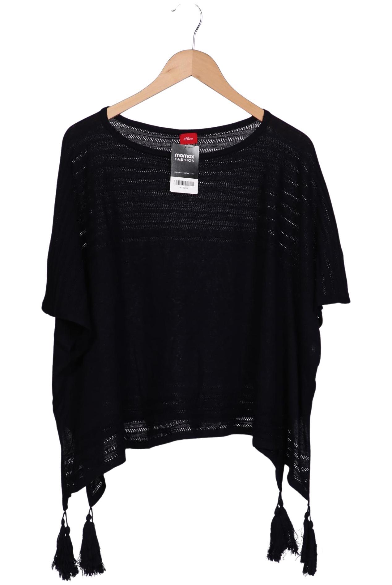 

s.Oliver Damen Pullover, schwarz, Gr. uni