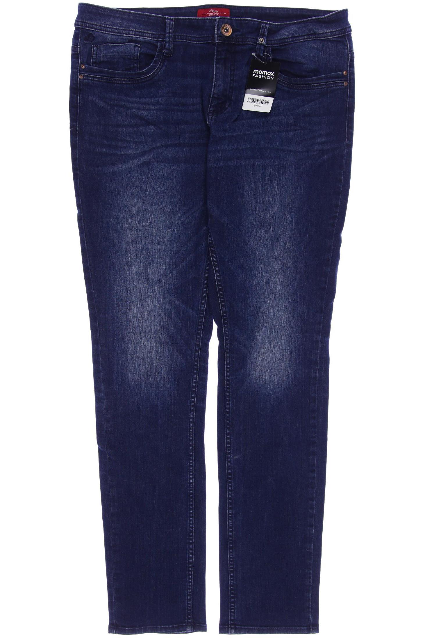 

s.Oliver Damen Jeans, marineblau