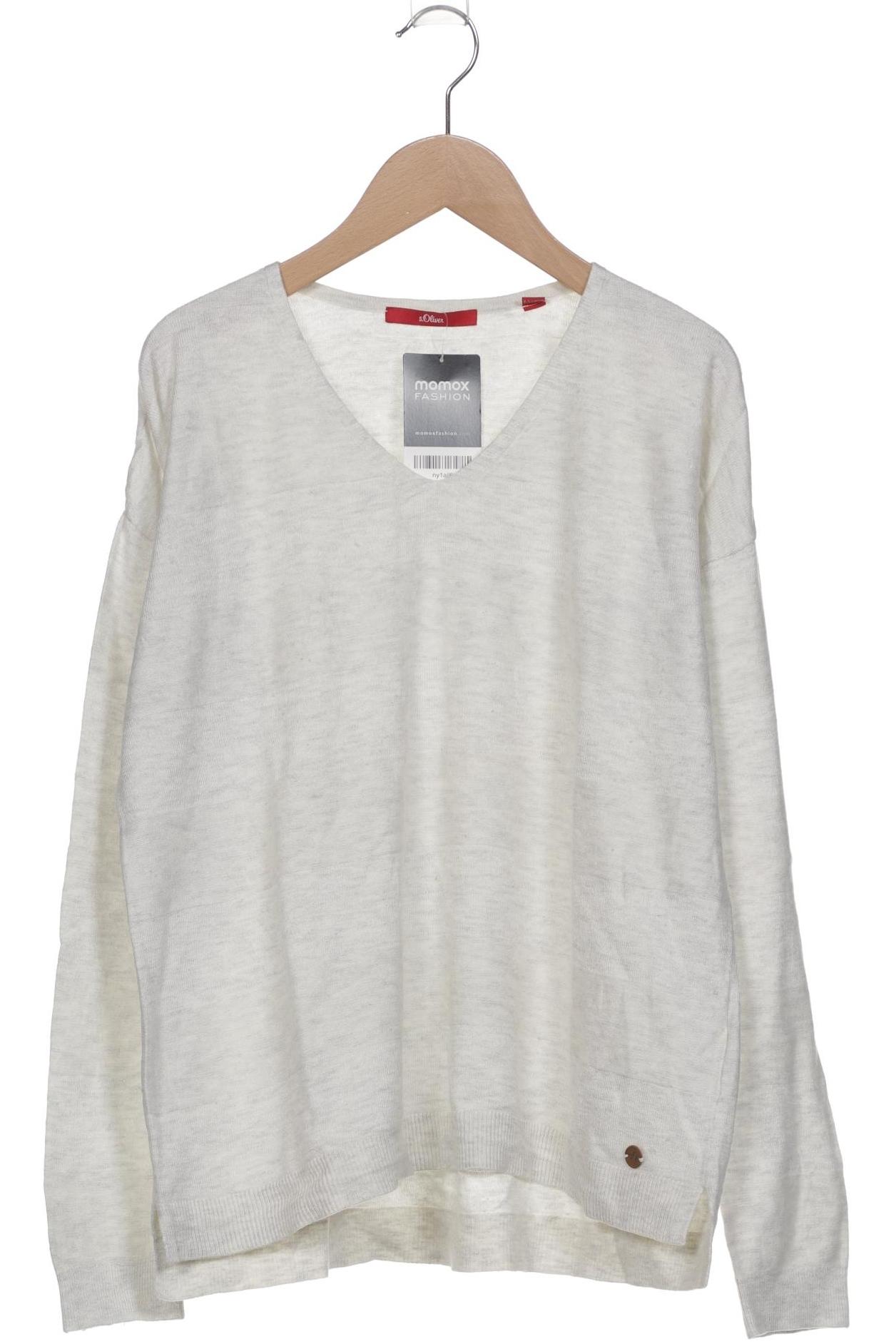 

s.Oliver Damen Pullover, cremeweiß, Gr. 40